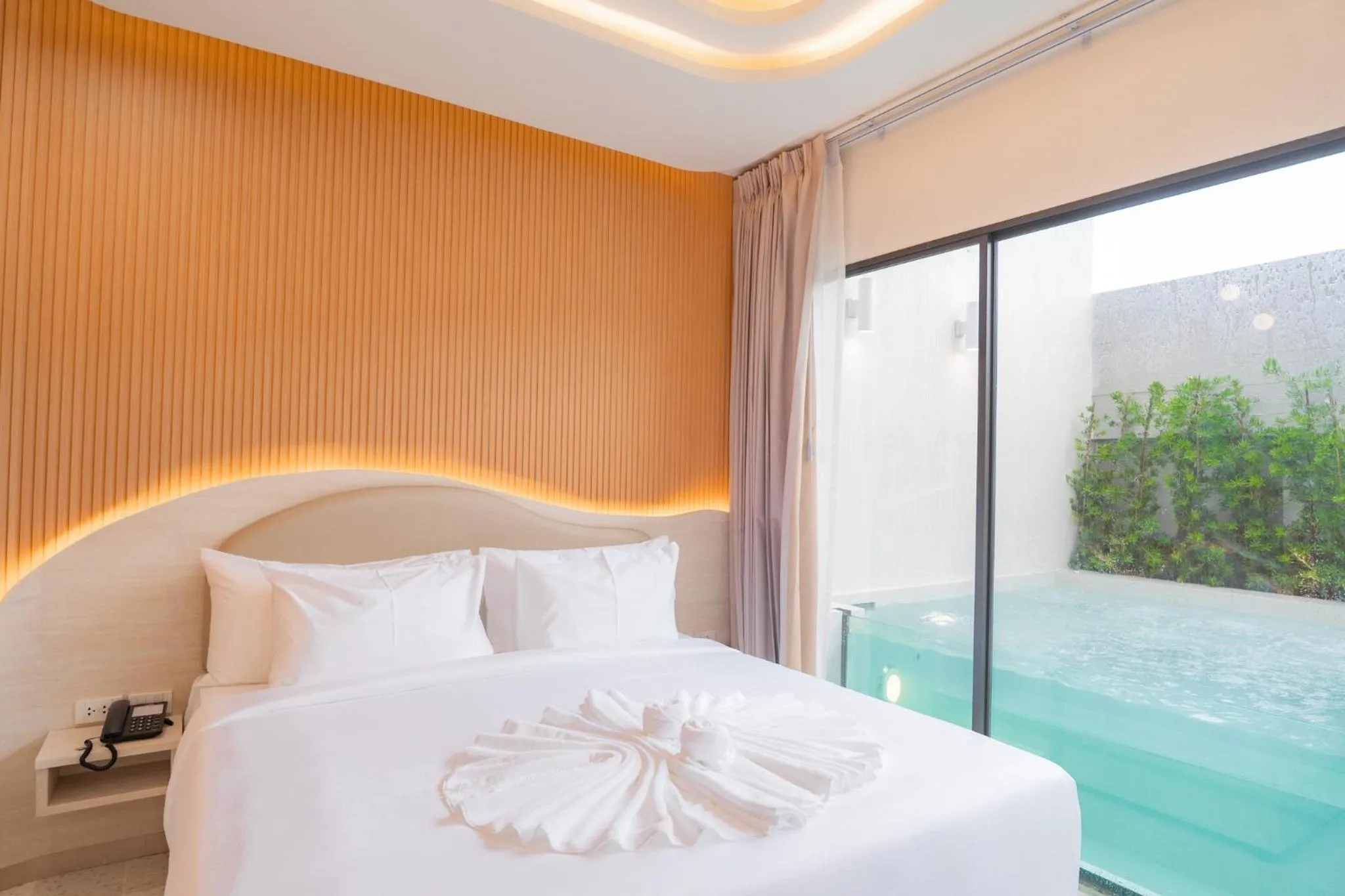 Bed in G9 HOTEL Kanchanaburi