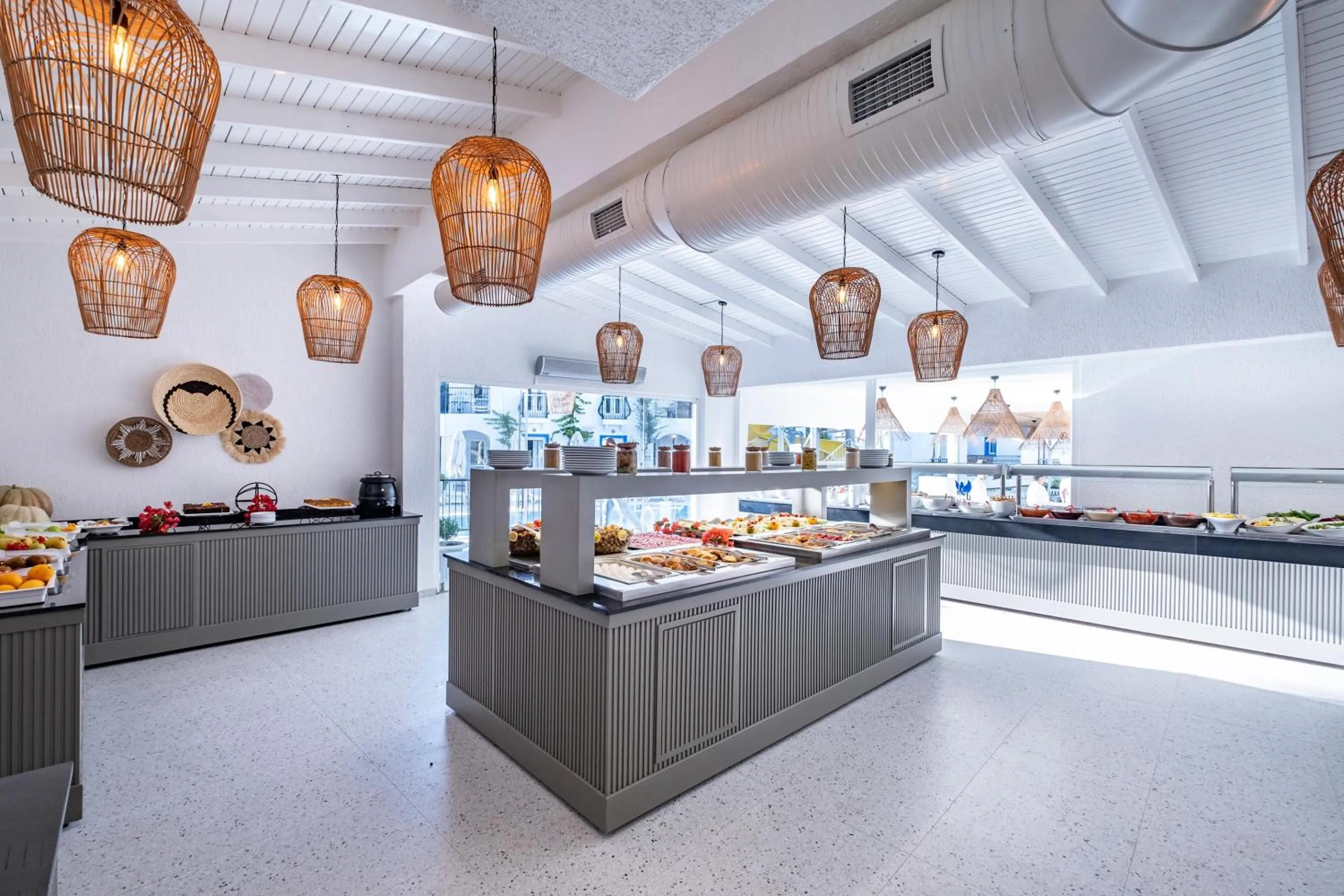 Buffet breakfast in Paloma Family Club