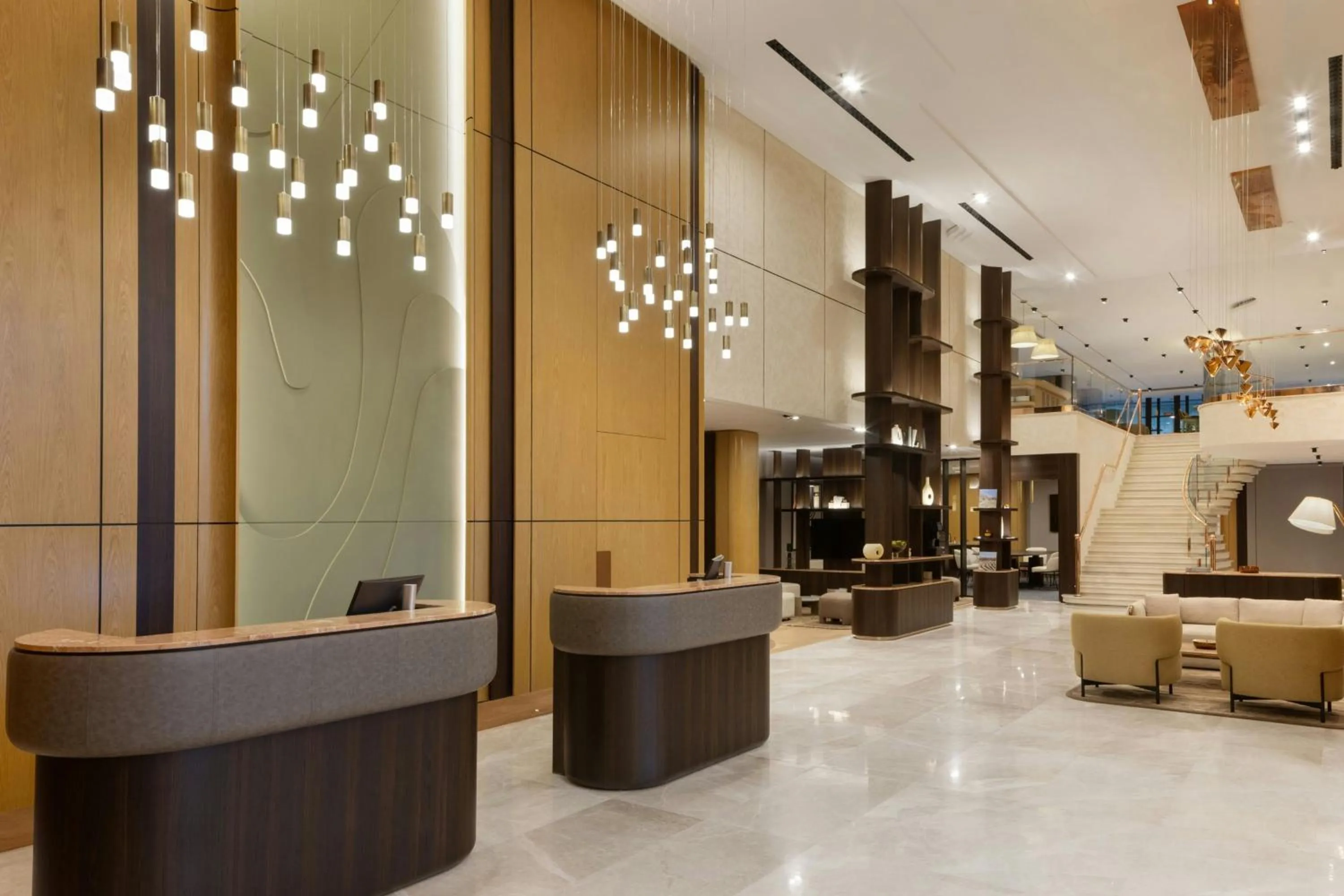 Lobby or reception in Marriott Executive Apartments Istanbul Investvadi