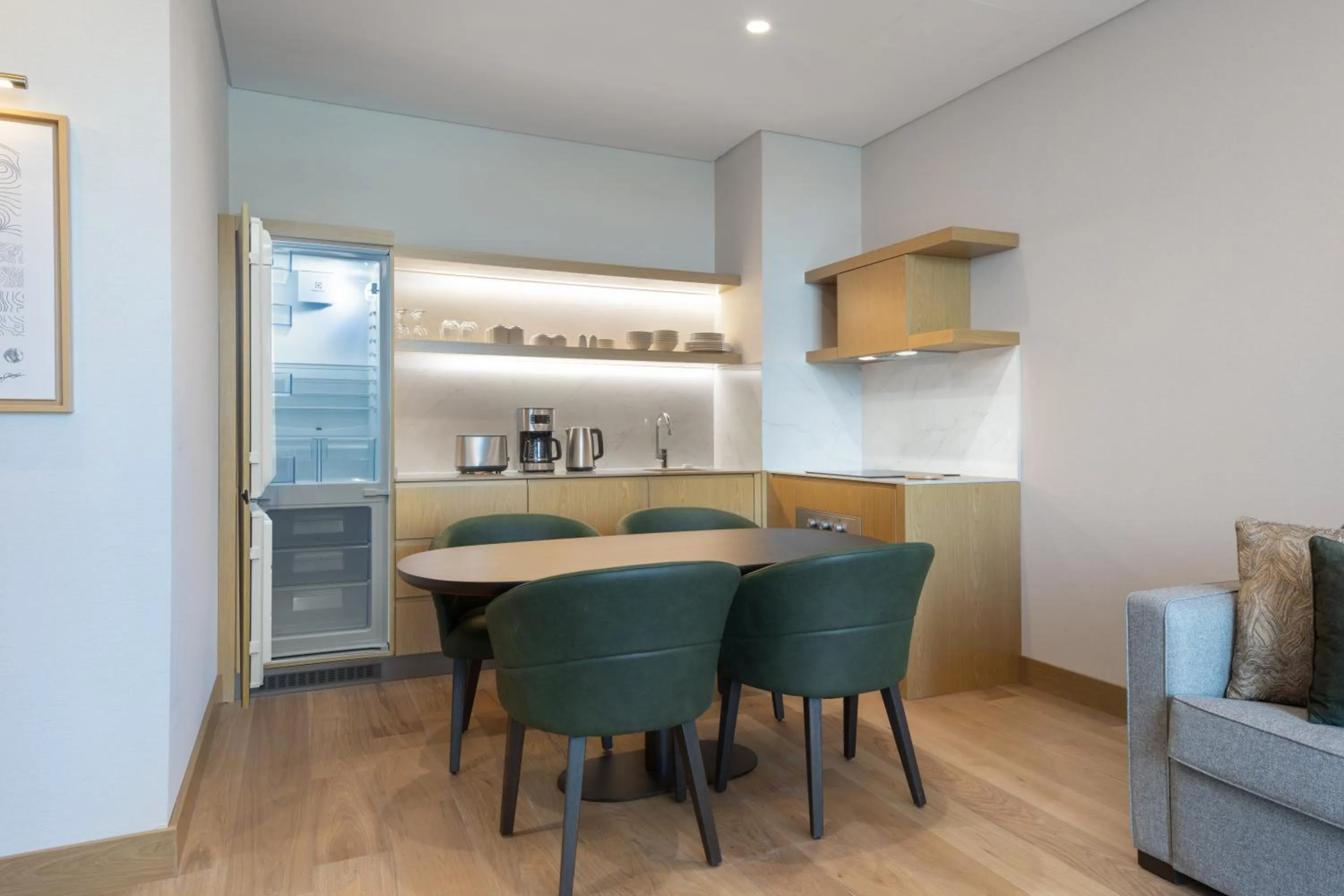 kitchen in Marriott Executive Apartments Istanbul Investvadi