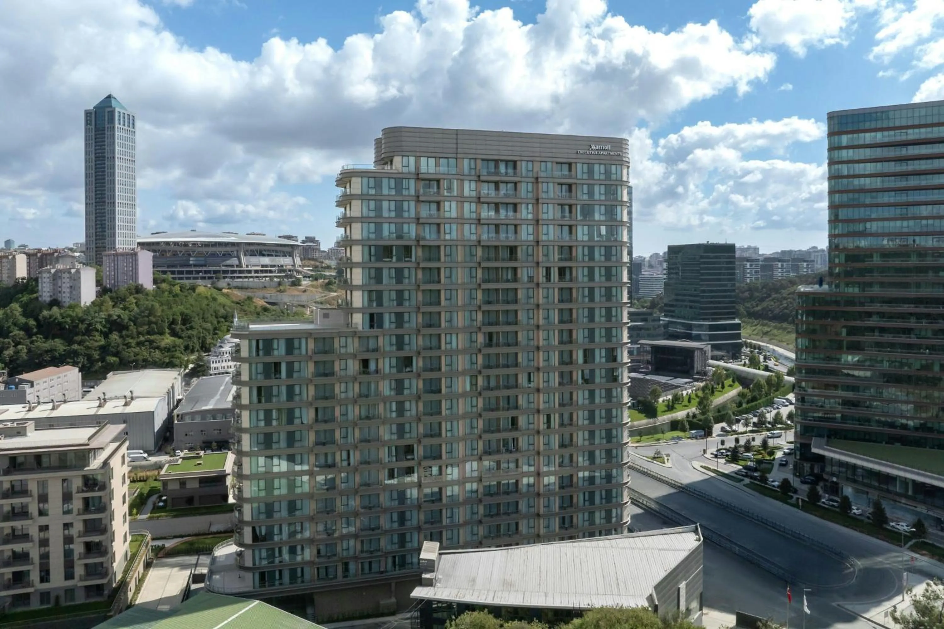 View (from property/room) in Marriott Executive Apartments Istanbul Investvadi
