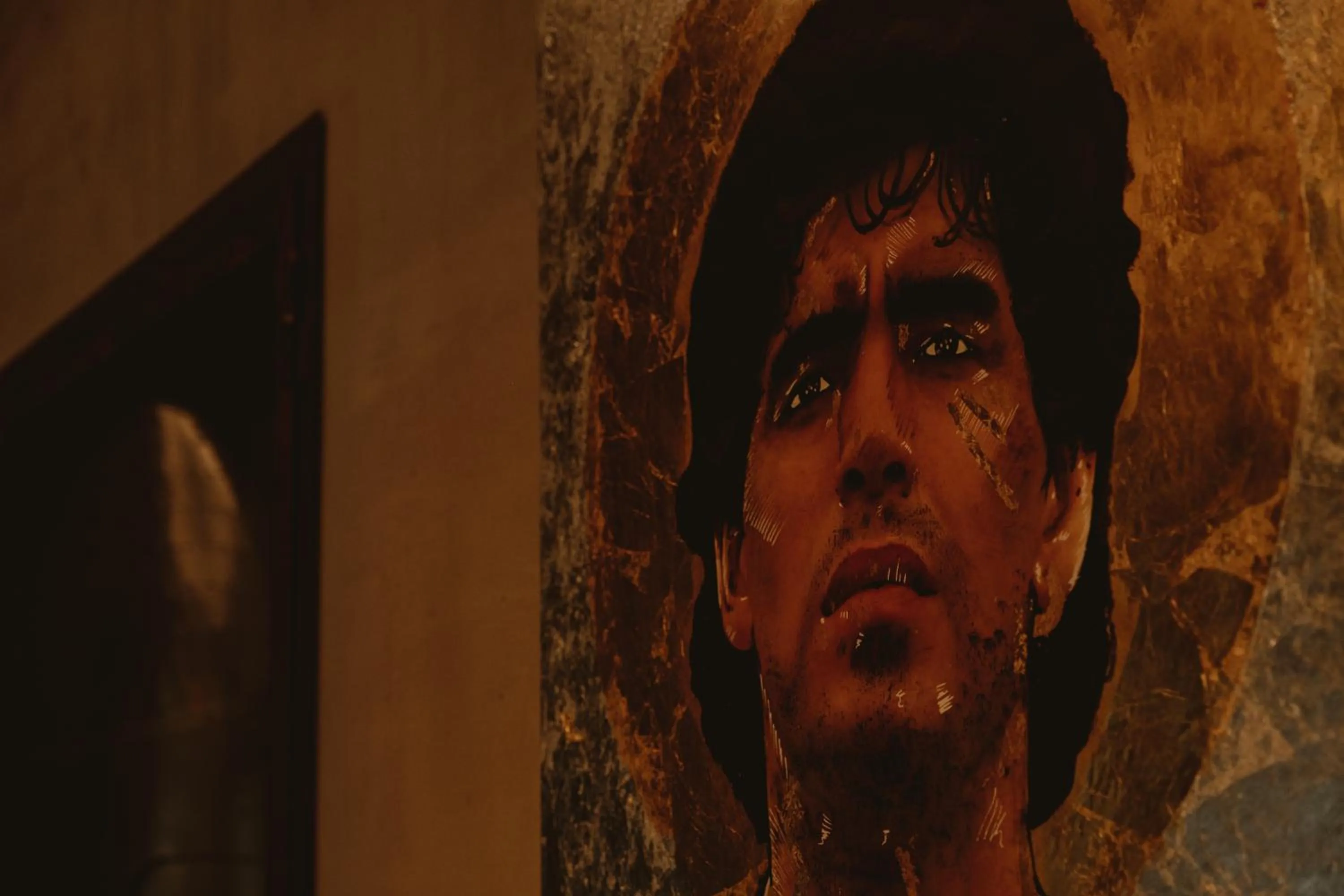 Decorative detail in Palazzo Sebeto