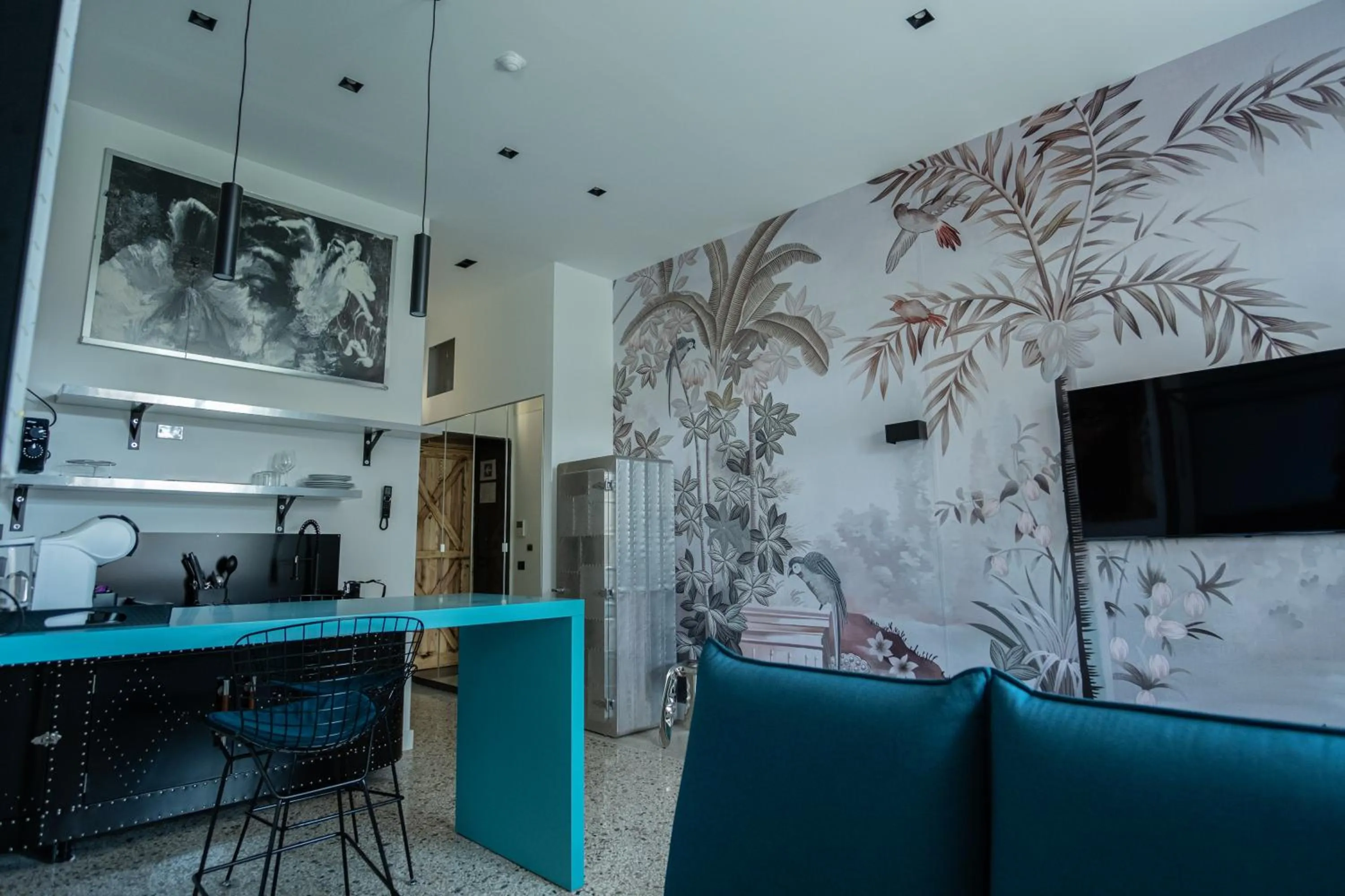 TV and multimedia in Palazzo Sebeto