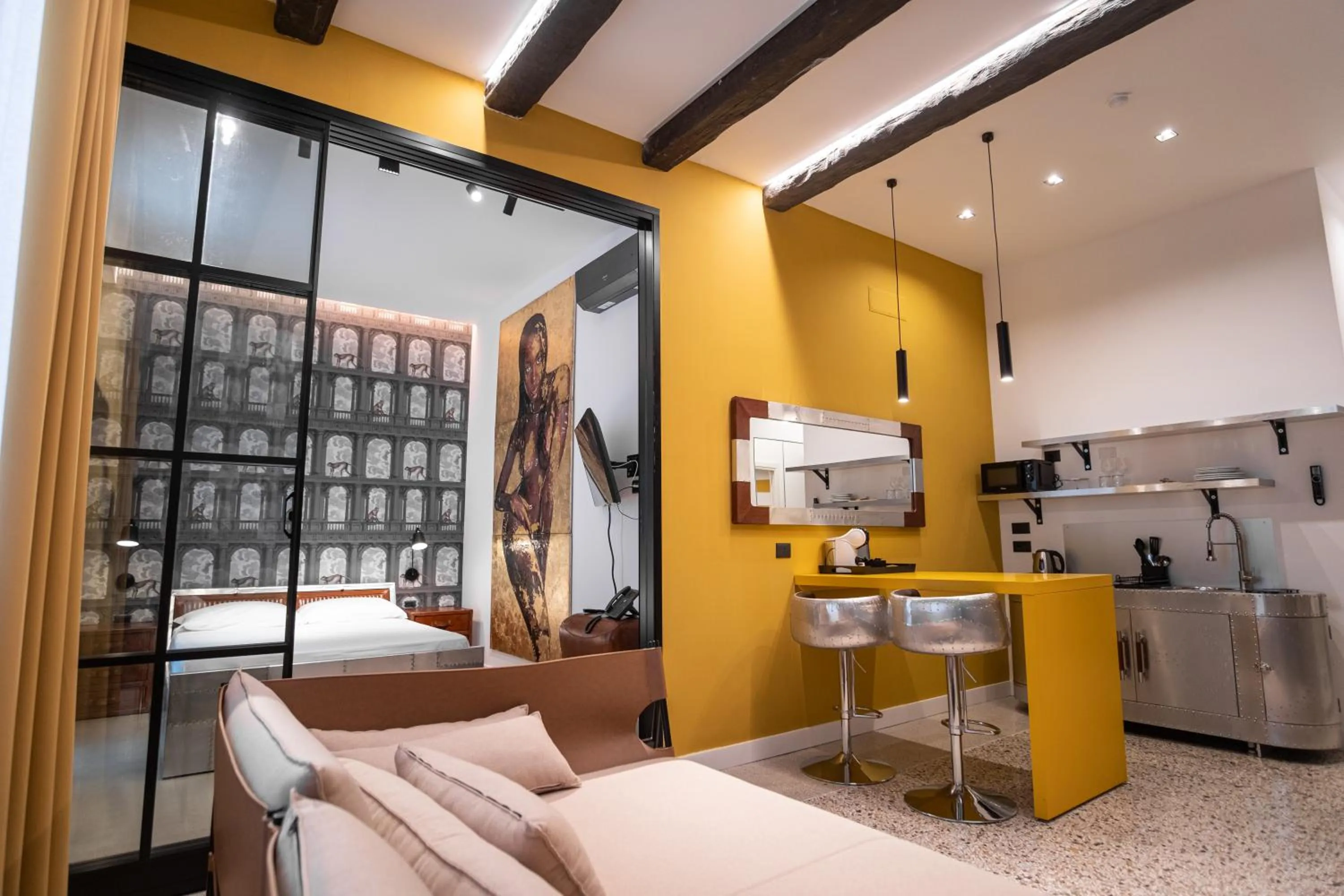 Bed in Palazzo Sebeto