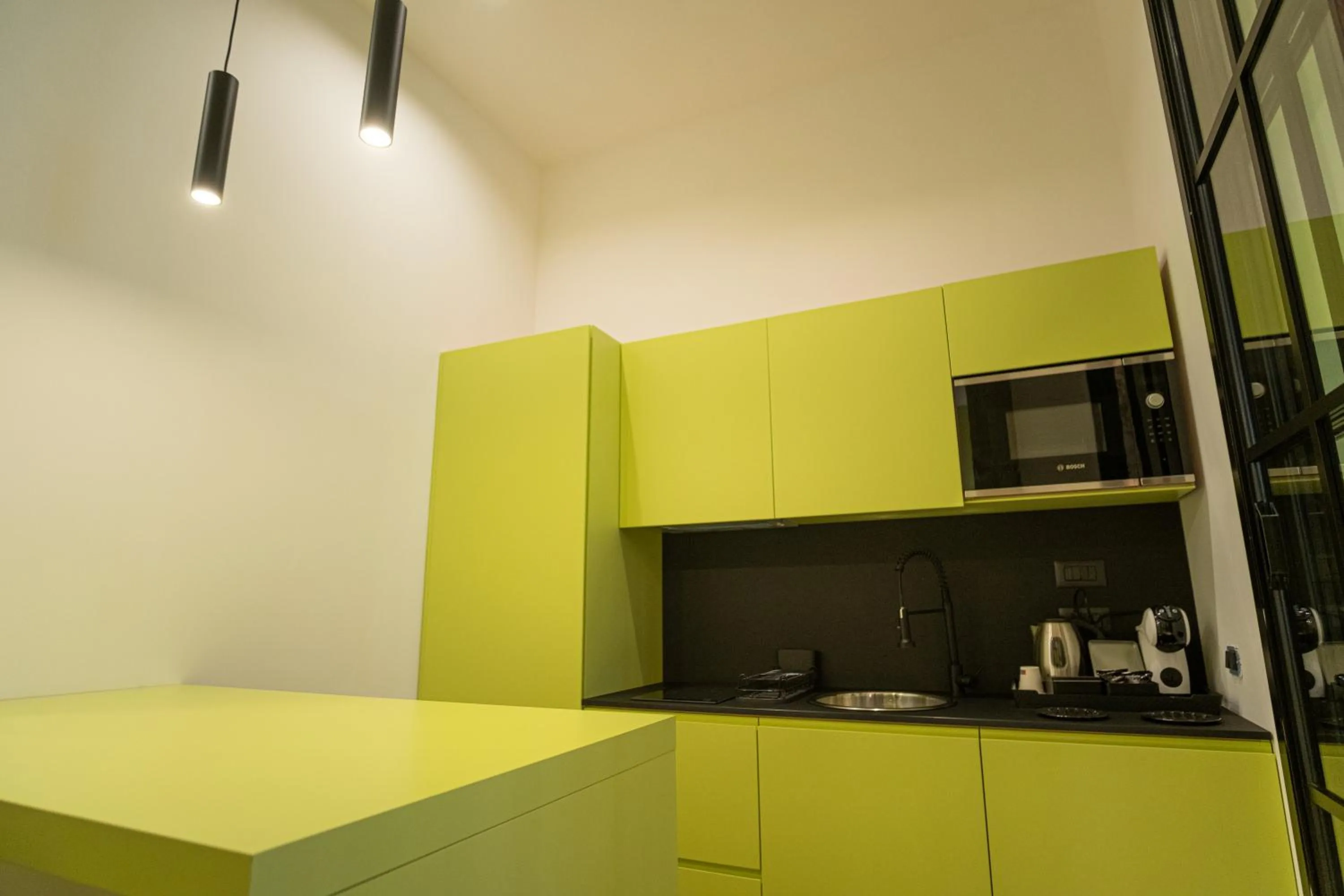 Kitchen or kitchenette in Palazzo Sebeto