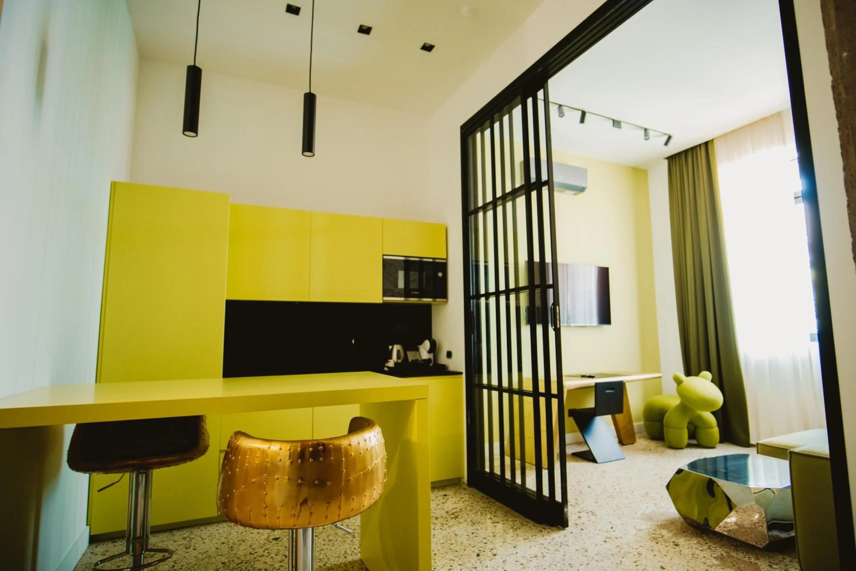 Kitchen or kitchenette in Palazzo Sebeto