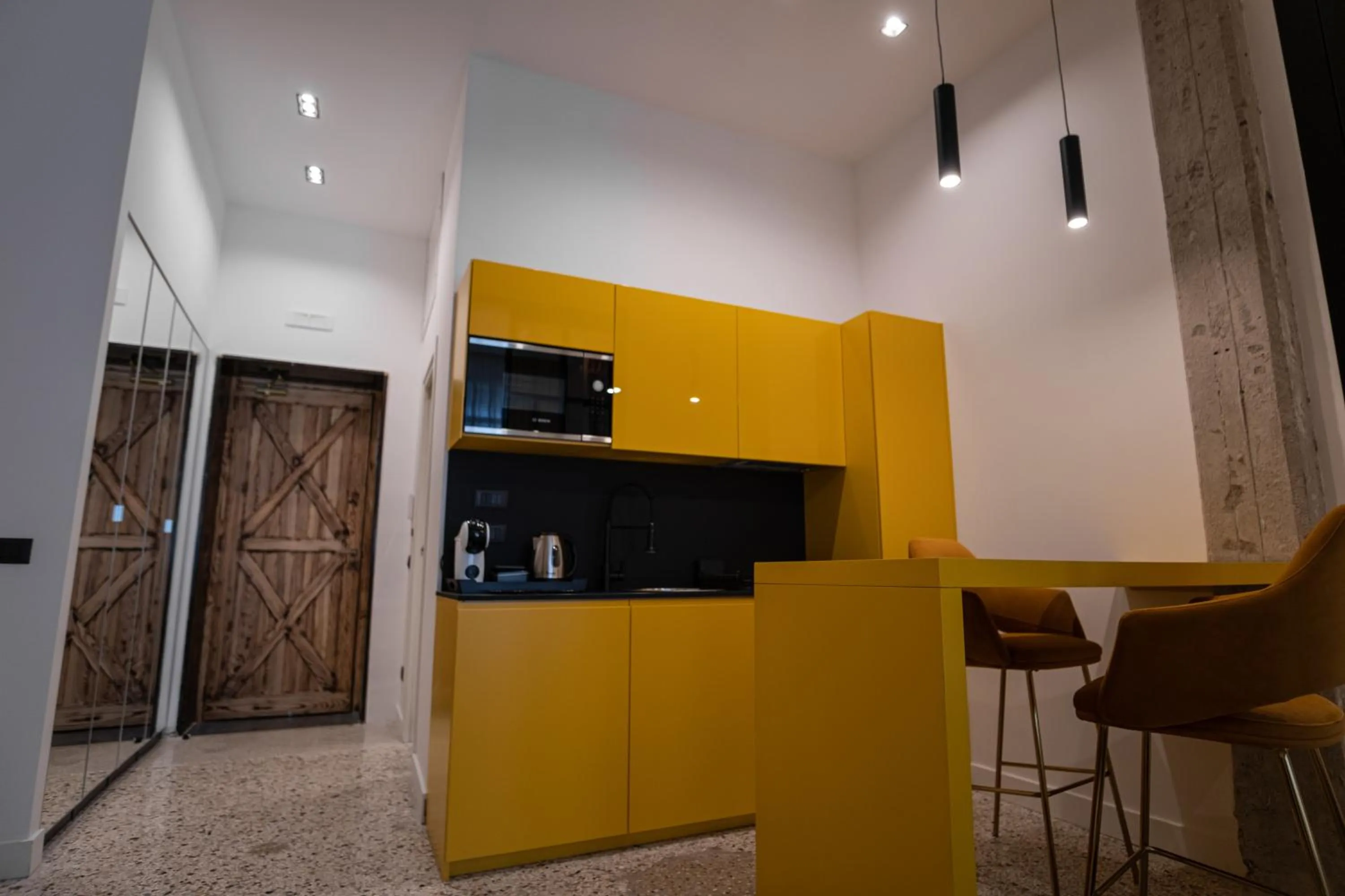 Kitchen or kitchenette in Palazzo Sebeto