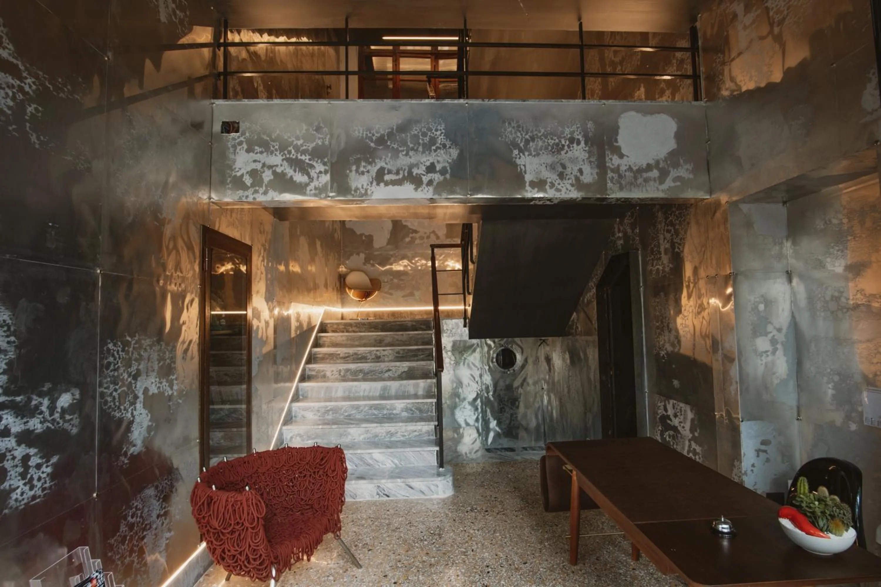 Lobby or reception in Palazzo Sebeto