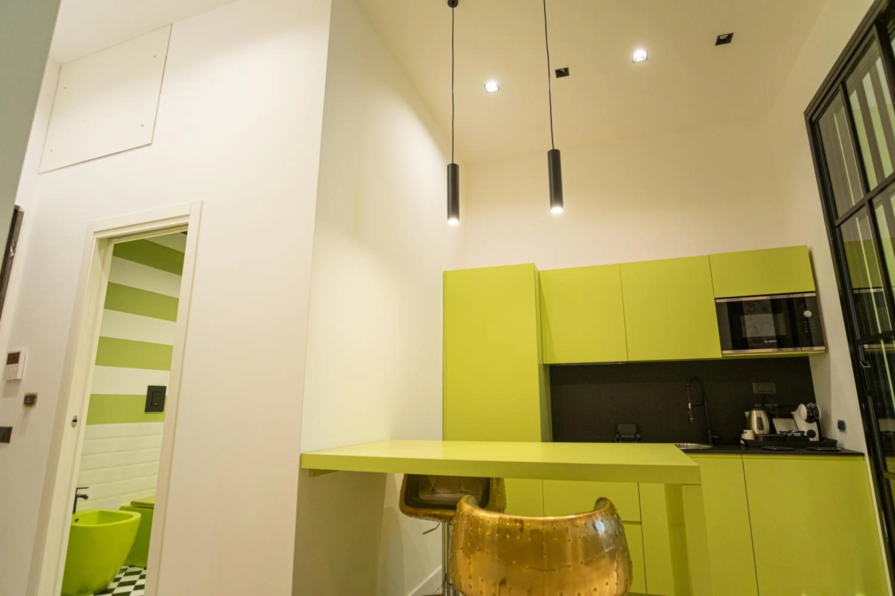 Kitchen or kitchenette in Palazzo Sebeto