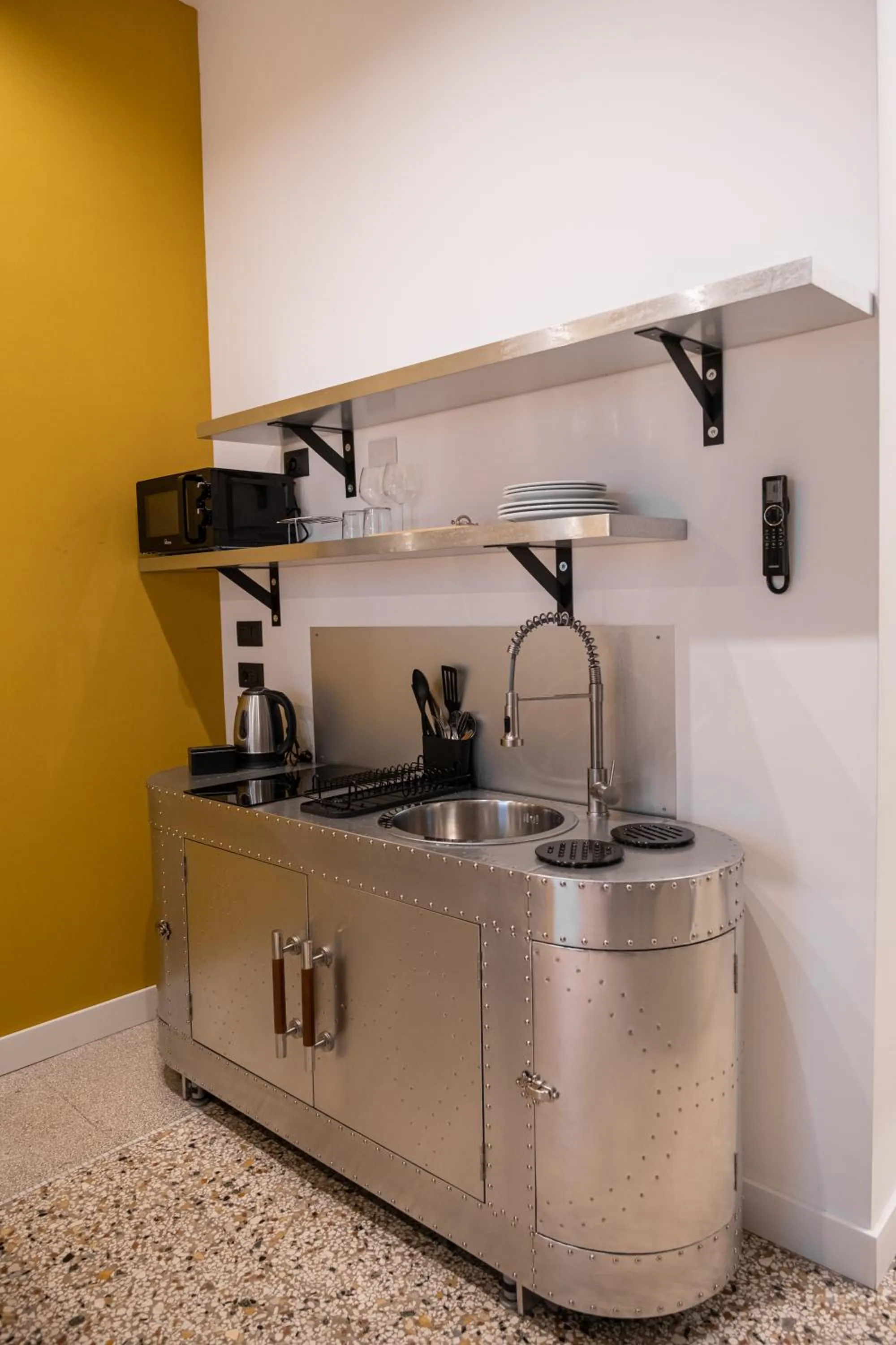 Kitchen or kitchenette in Palazzo Sebeto