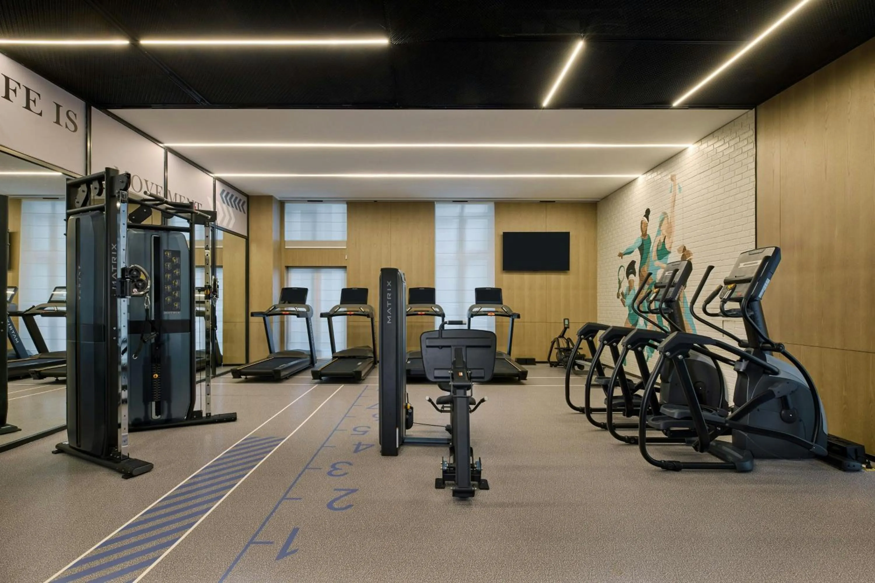 Fitness centre/facilities in Four Points by Sheraton Qingdao, Chengyang East