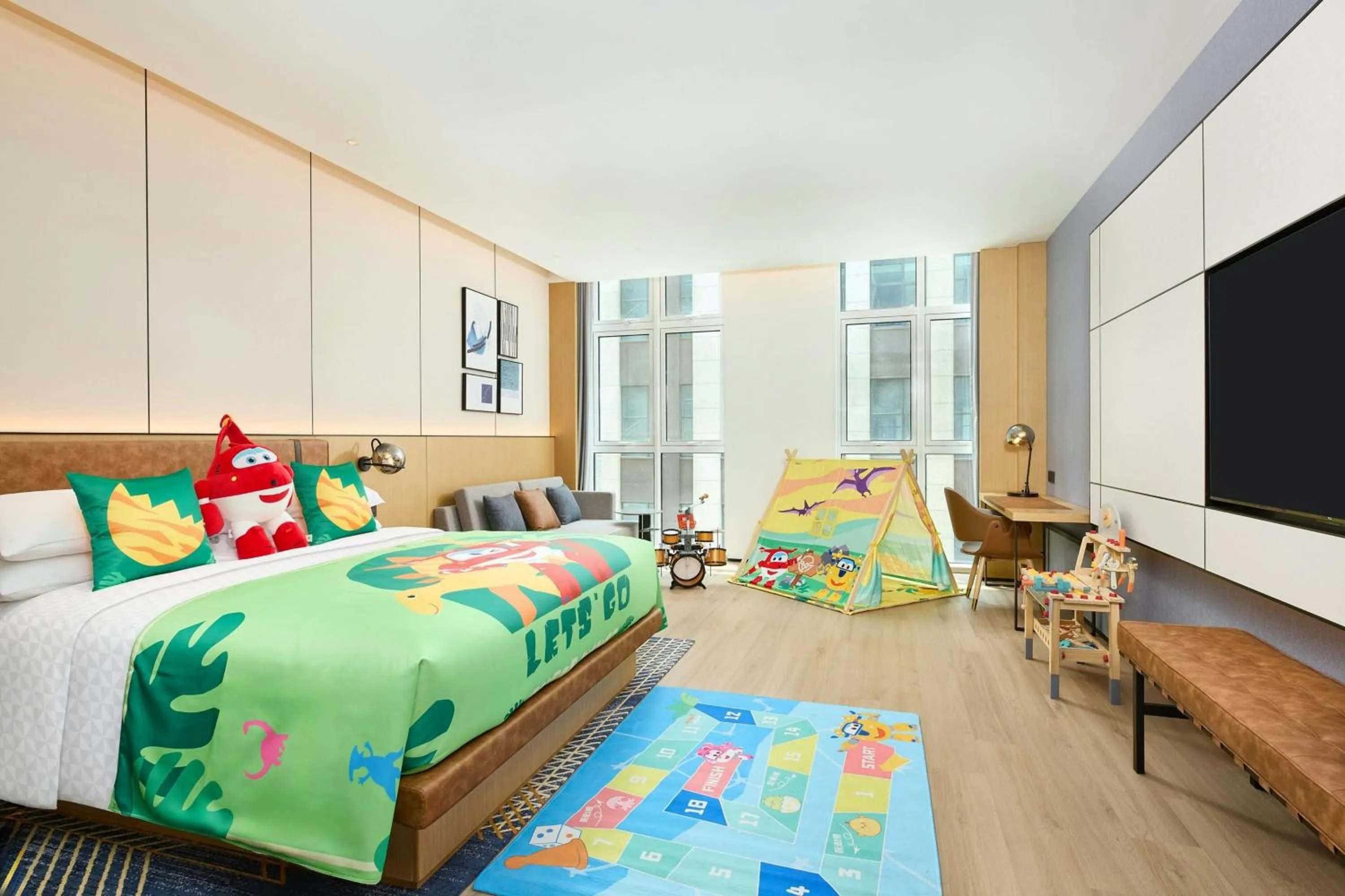 Bedroom, Bed in Four Points by Sheraton Qingdao, Chengyang East