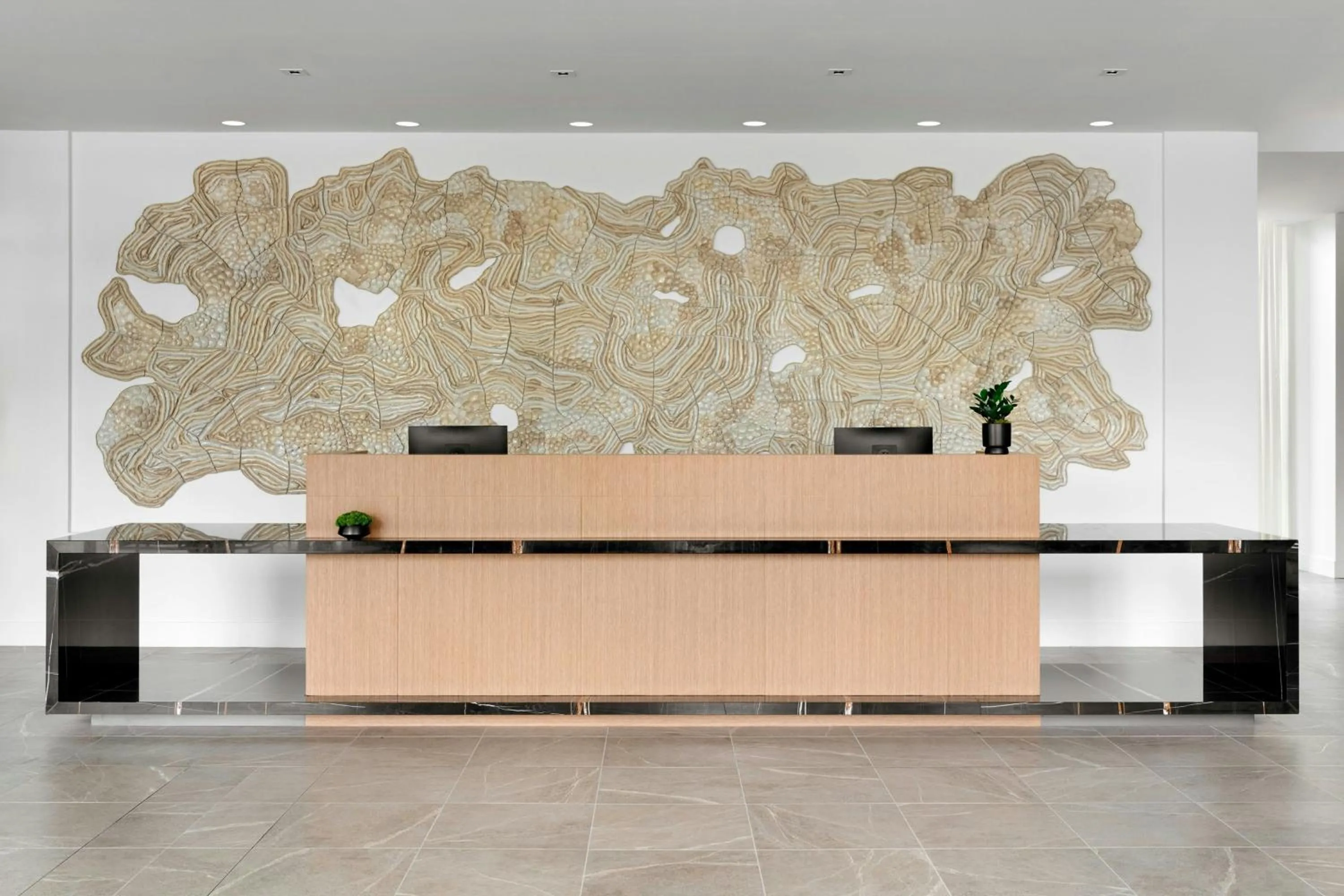 Lobby or reception in AC Hotel by Marriott Bentonville