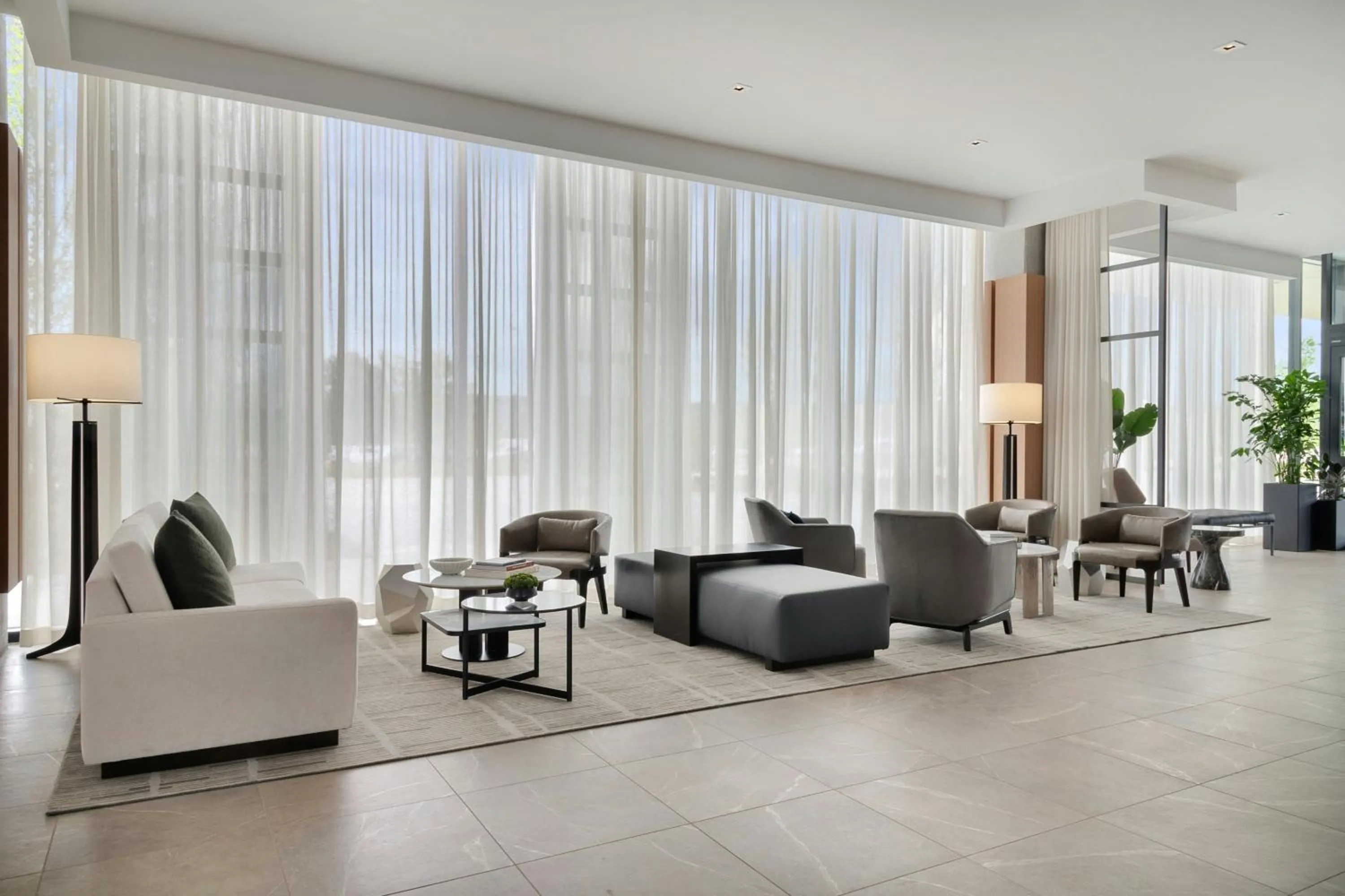 Lobby or reception in AC Hotel by Marriott Bentonville