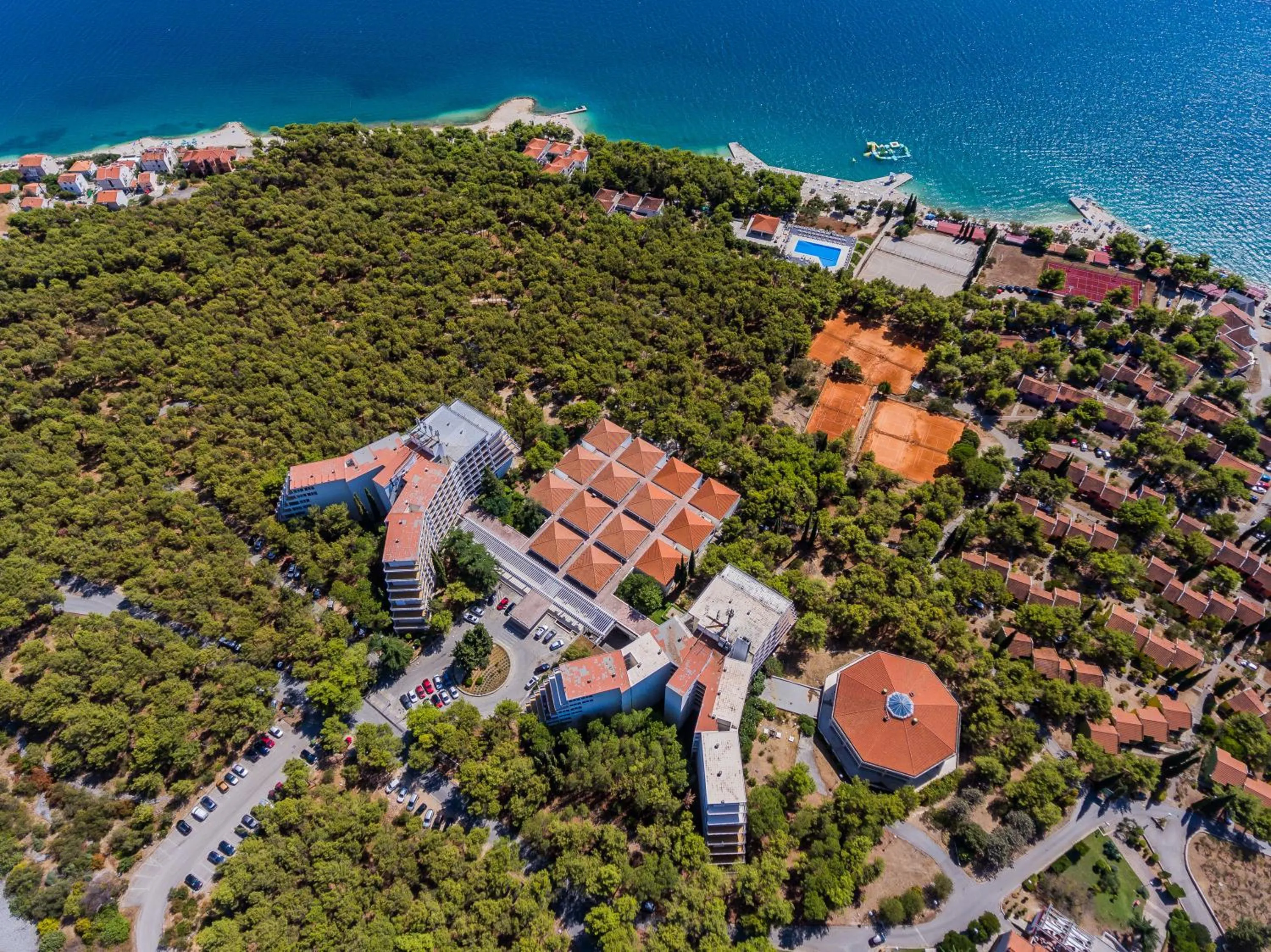 Bird's eye view in Hotel Medena Budget