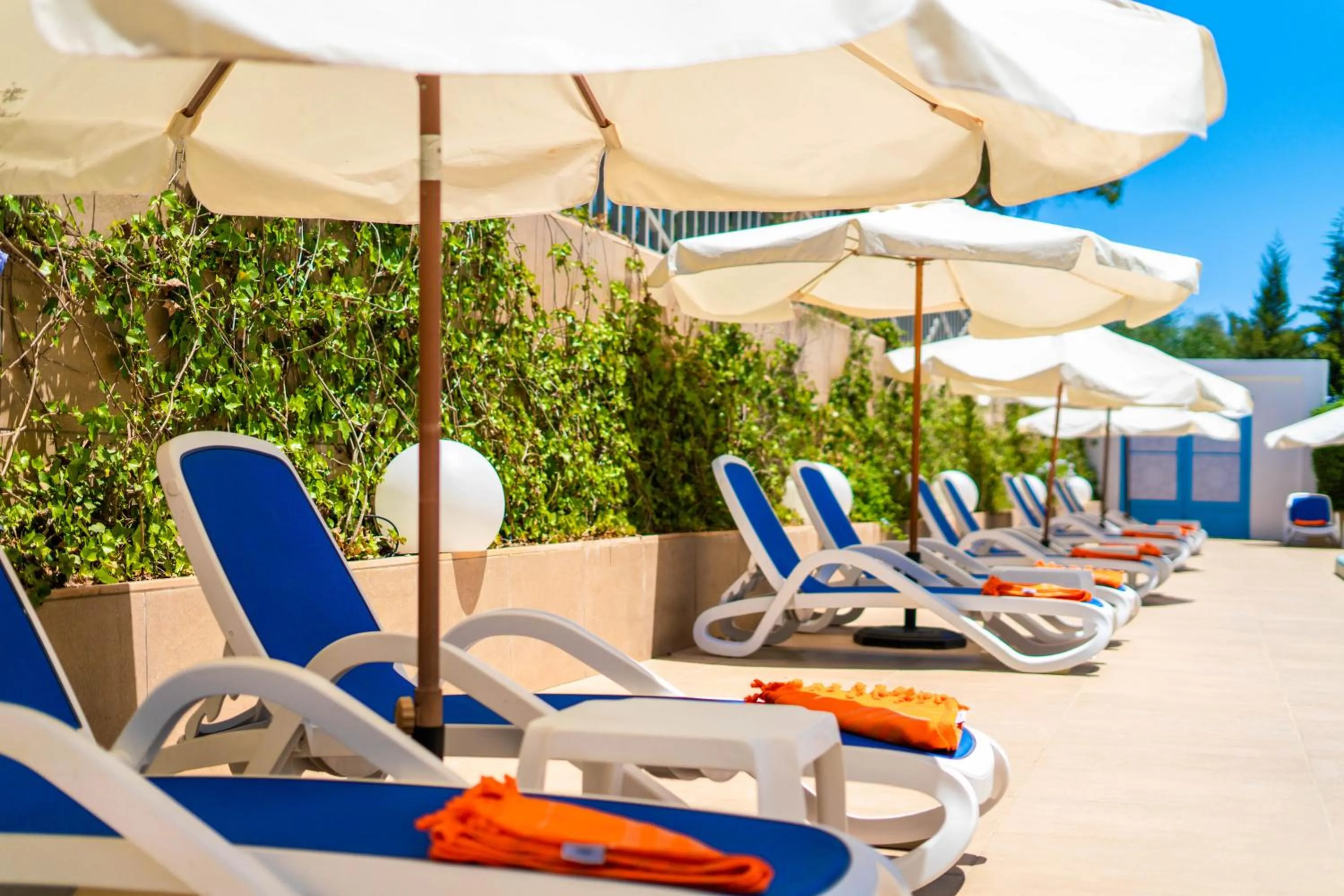 Swimming pool in Hôtel Tamuda Beach