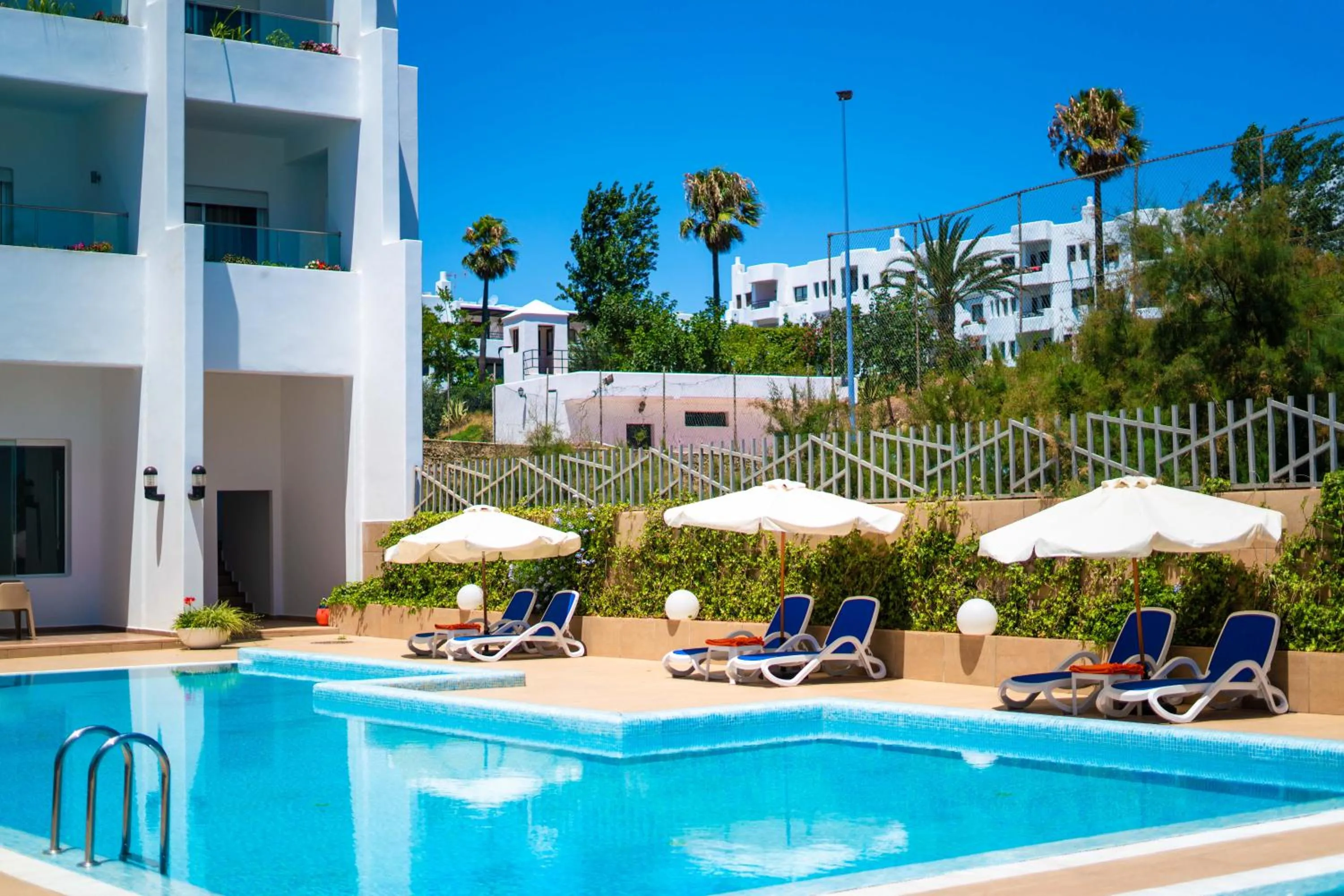 Swimming pool in Hôtel Tamuda Beach