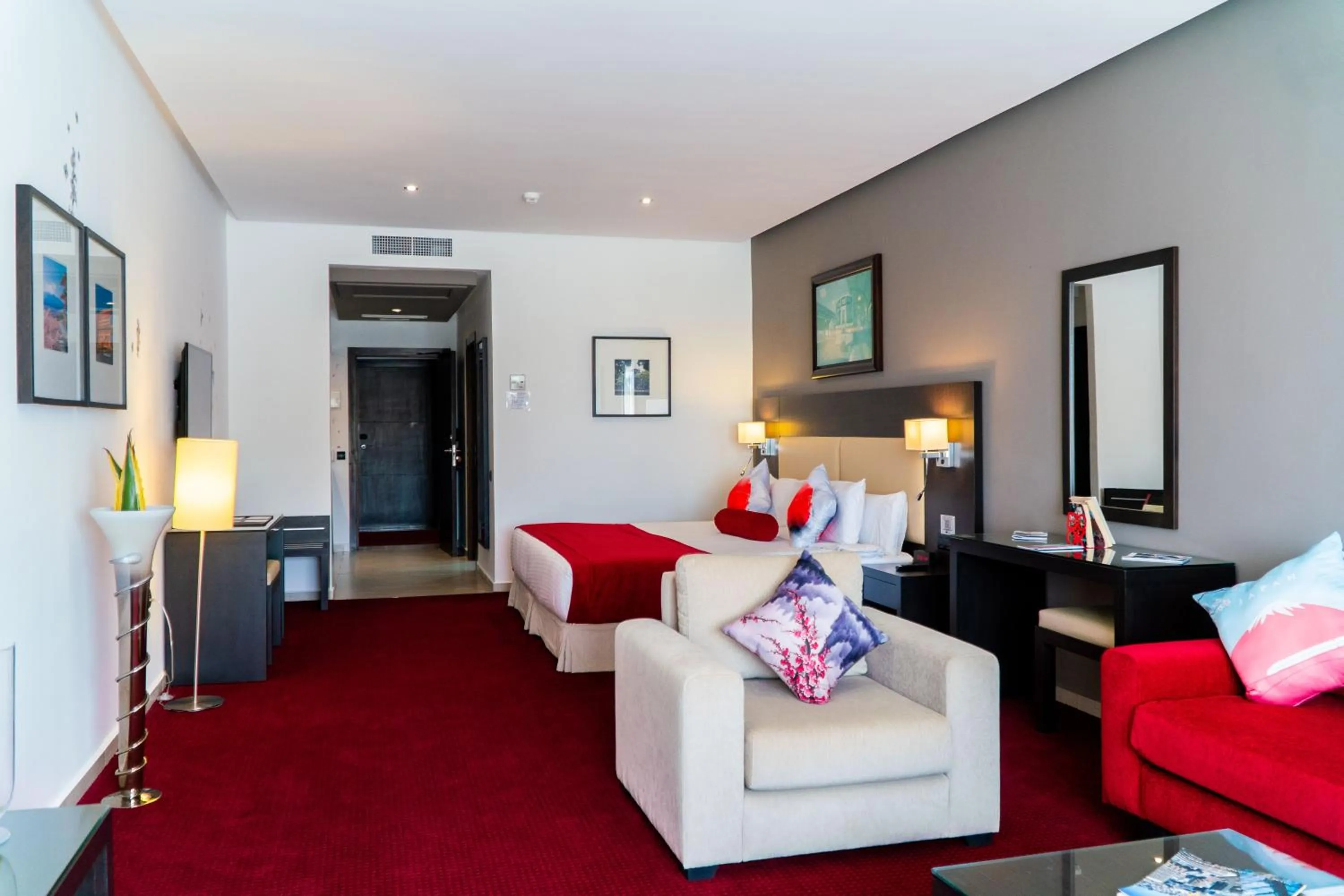 Bed in Hôtel Tamuda Beach