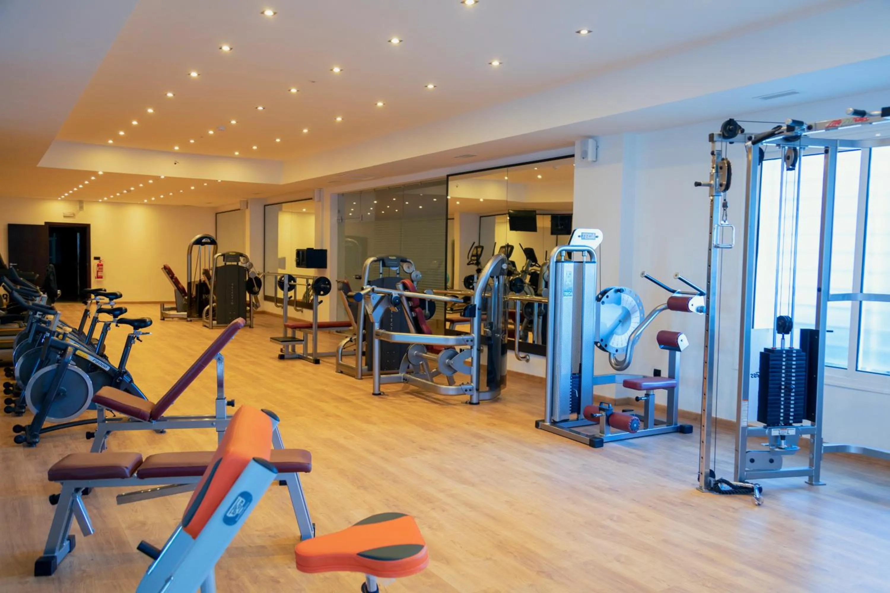 Fitness centre/facilities in Hôtel Tamuda Beach