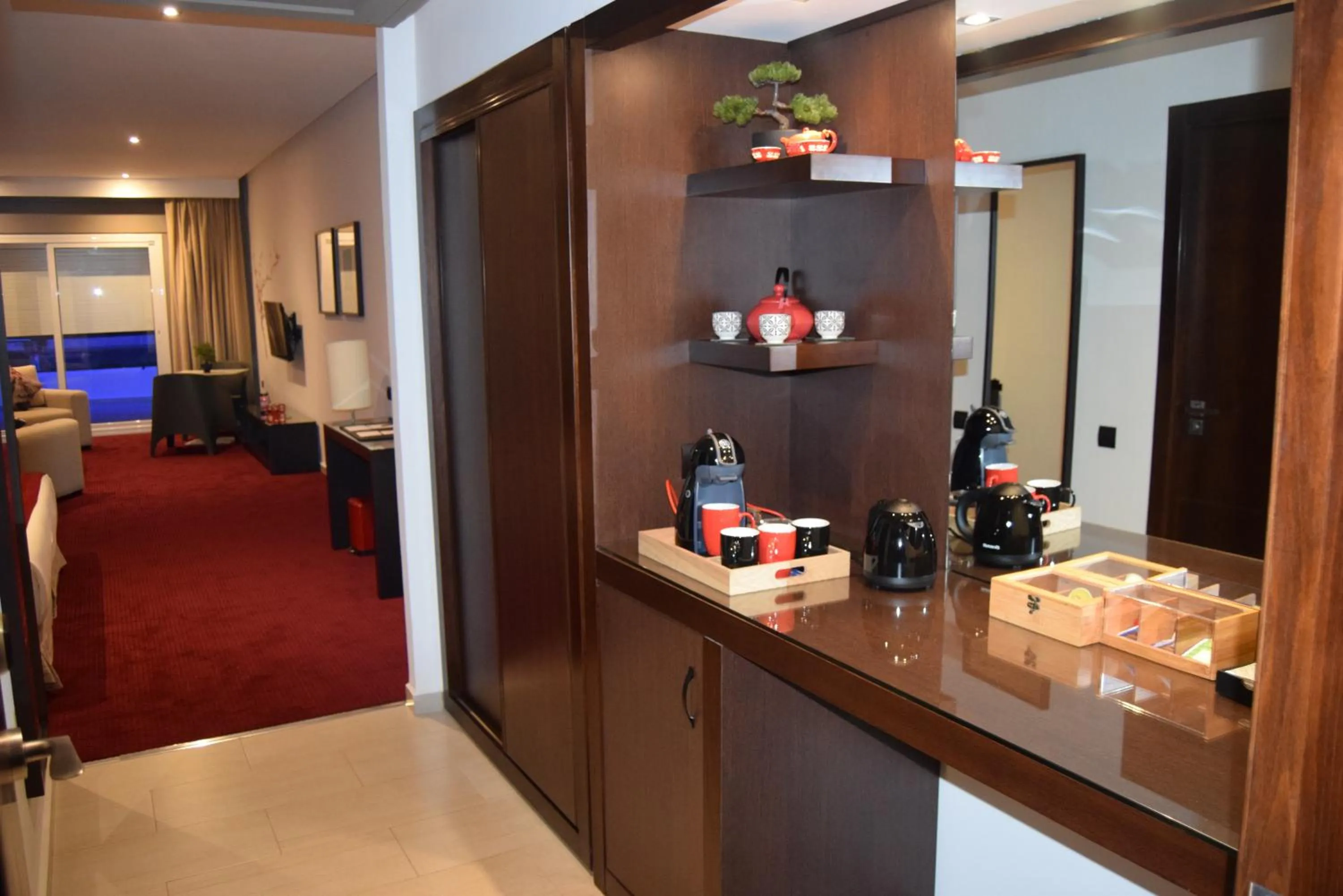 Coffee/tea facilities in Hôtel Tamuda Beach