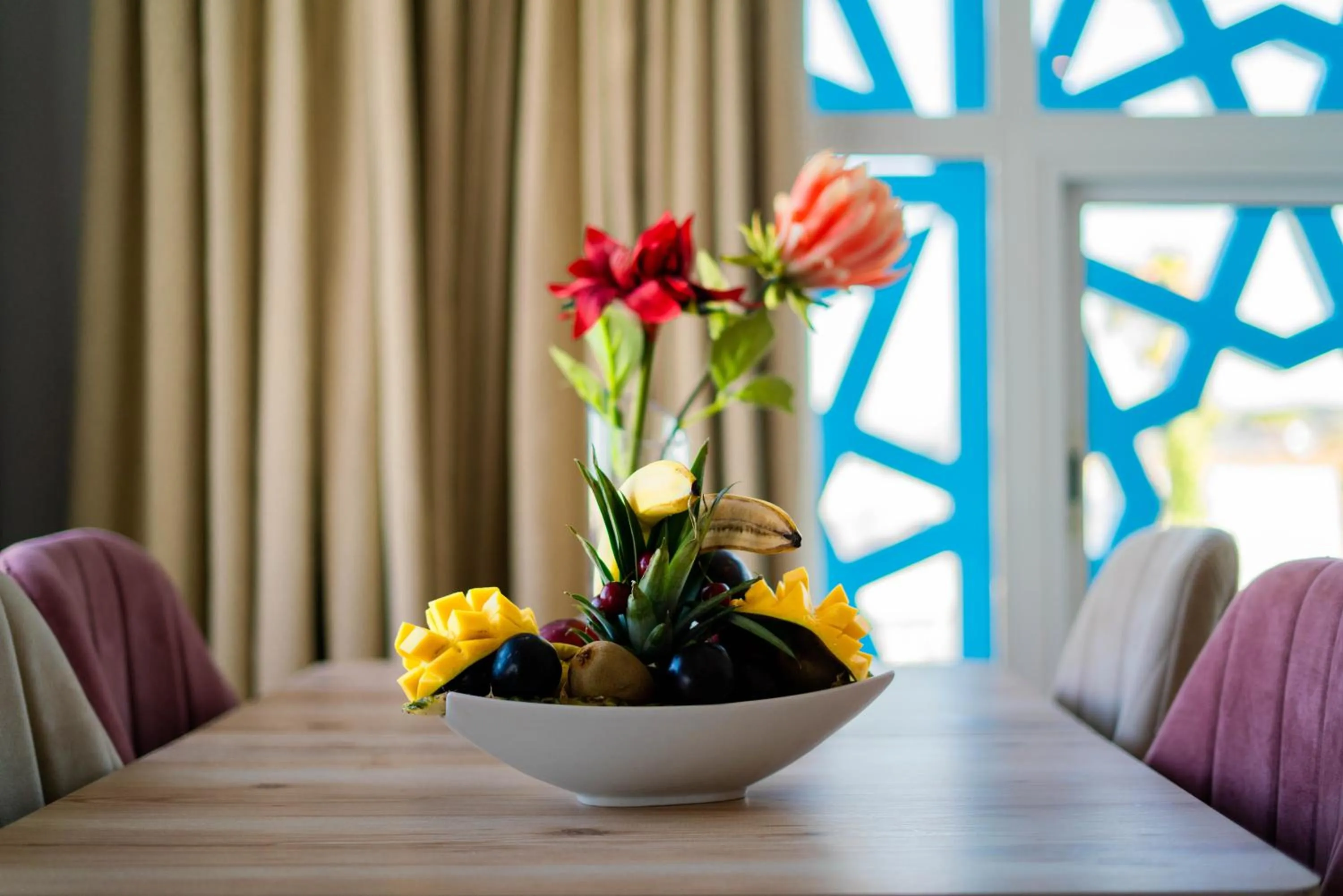 Food and drinks in Hôtel Tamuda Beach