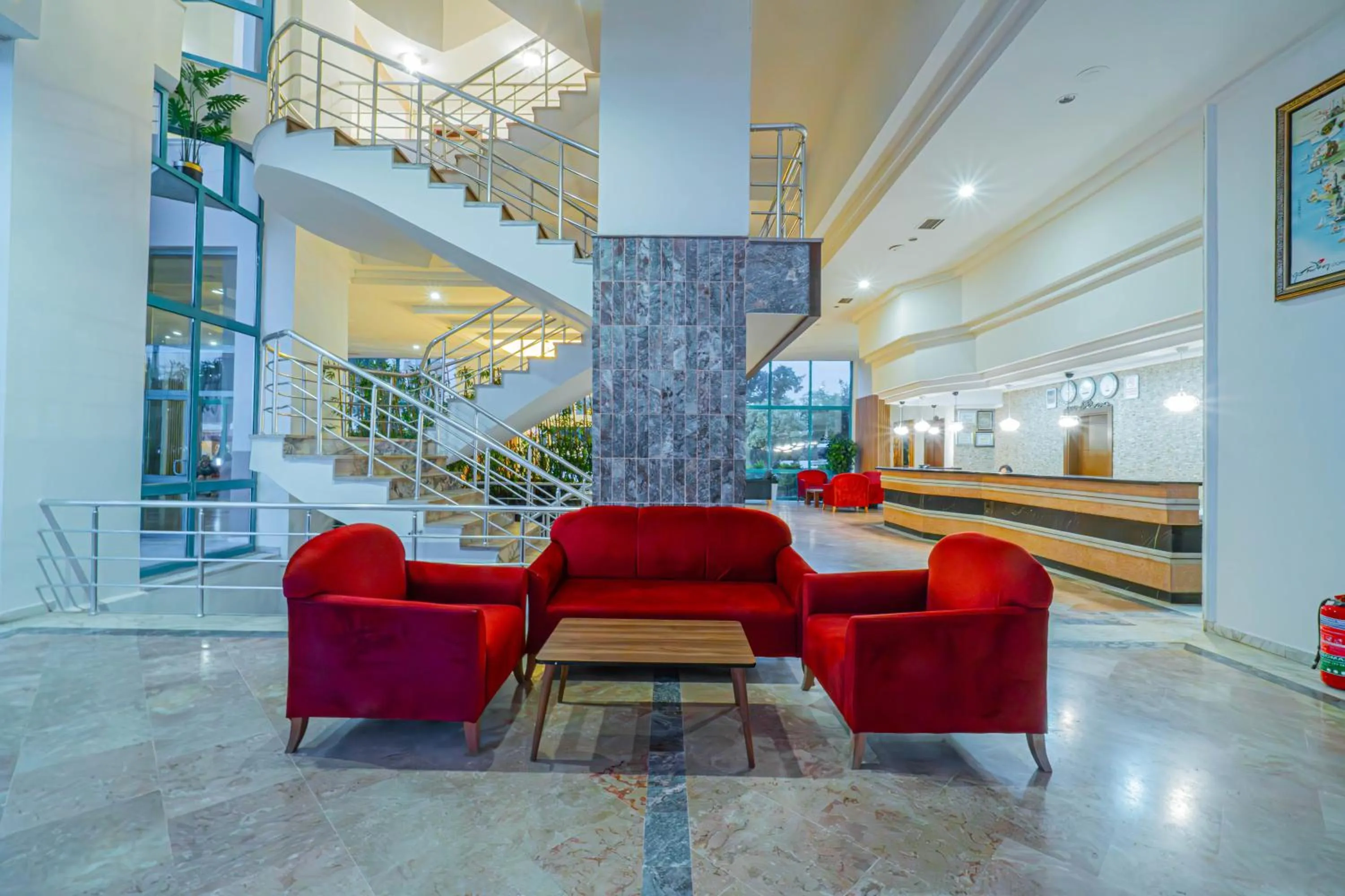 Seating area in Pyxis Point Hotel - All Inclusive