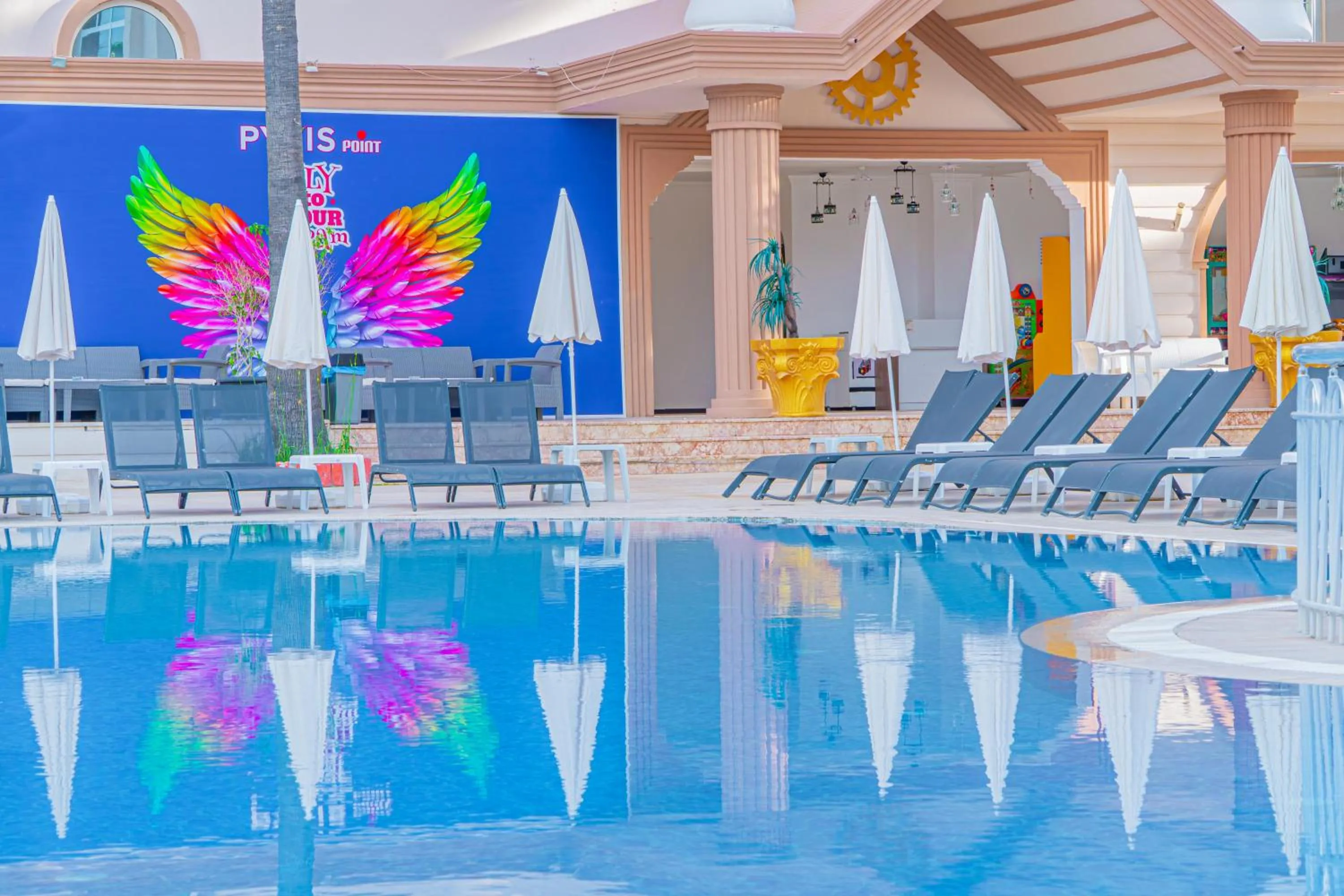 Swimming pool in Pyxis Point Hotel - All Inclusive