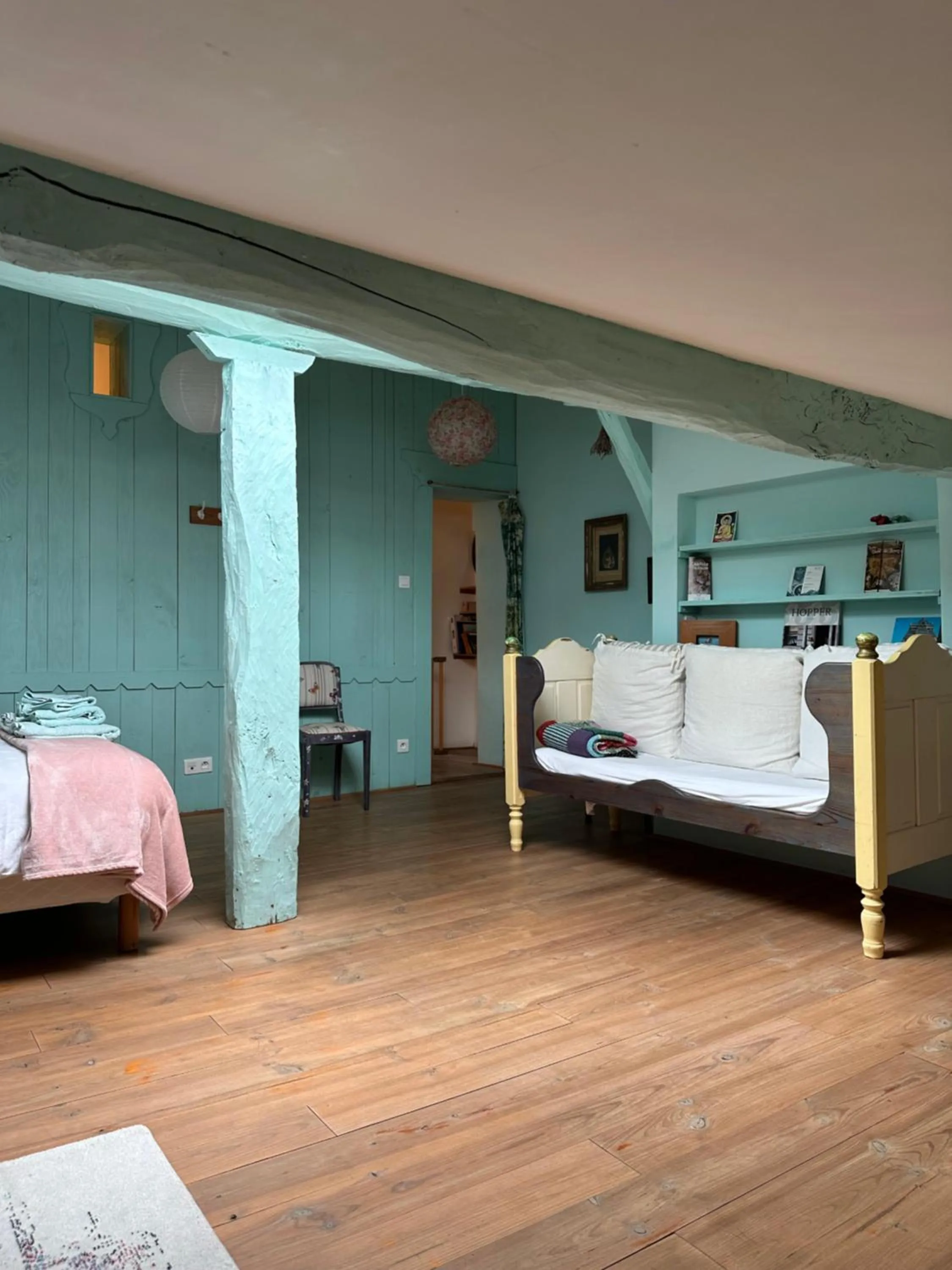 Bedroom, Bed in Sûn Chambres d'hôtes