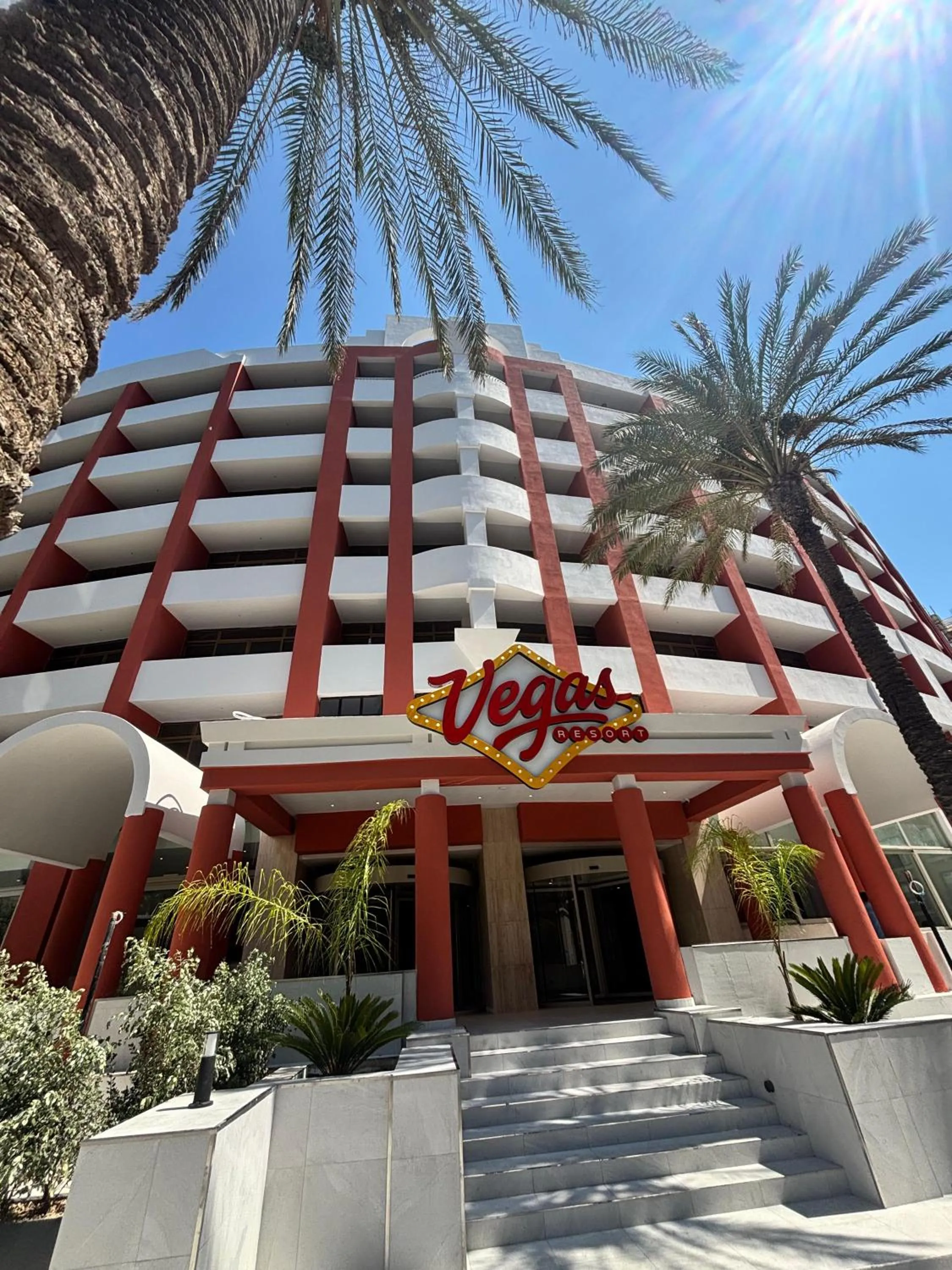 Property building in Vegas Resort