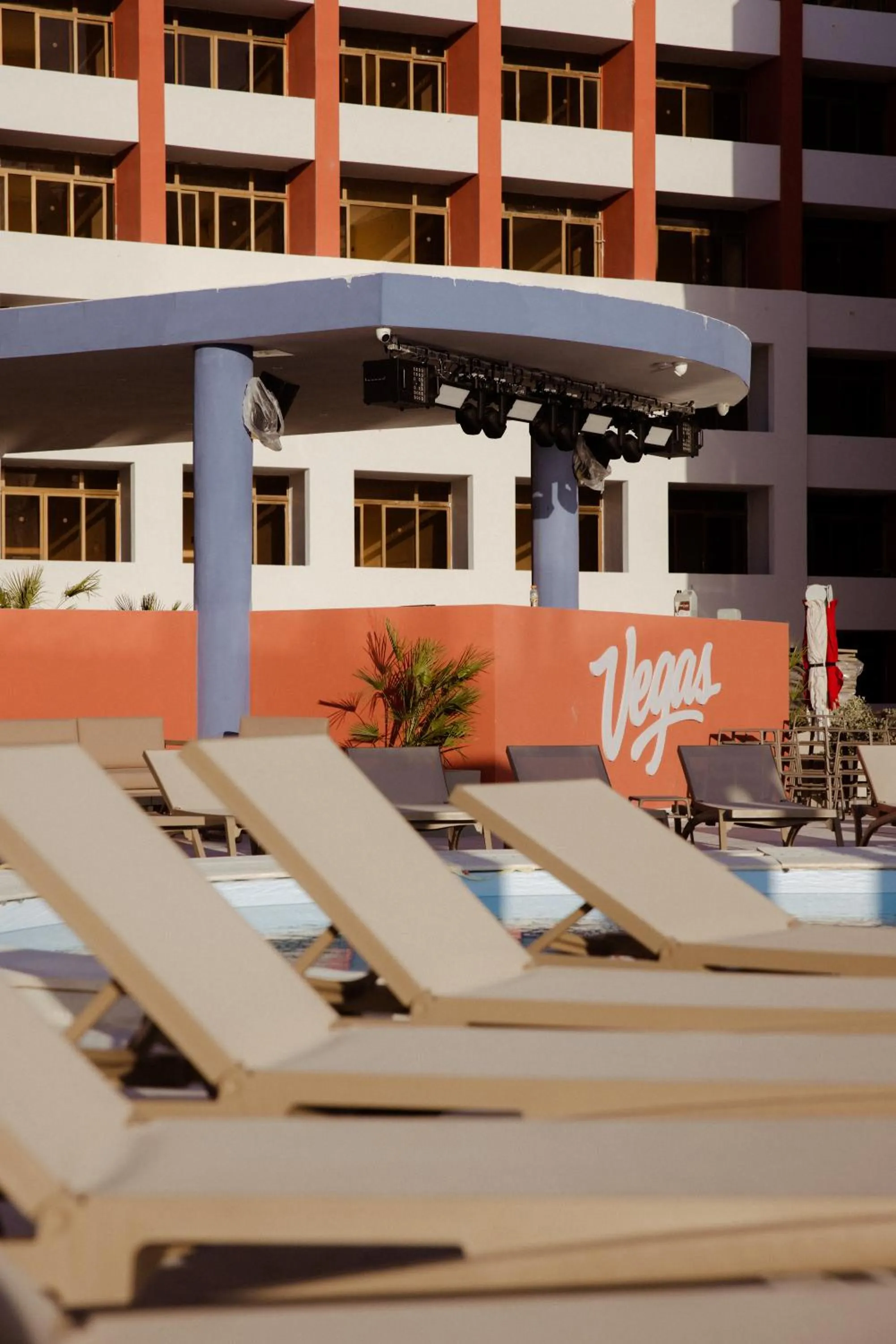 Swimming pool in Vegas Resort