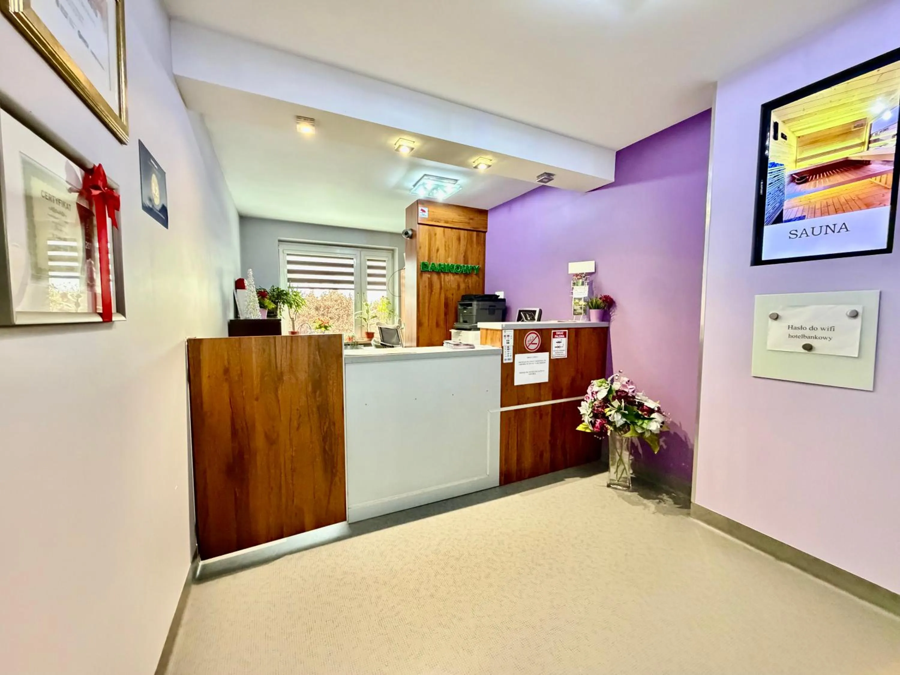 Lobby or reception in Ośrodek Wypoczynkowy Bankowy