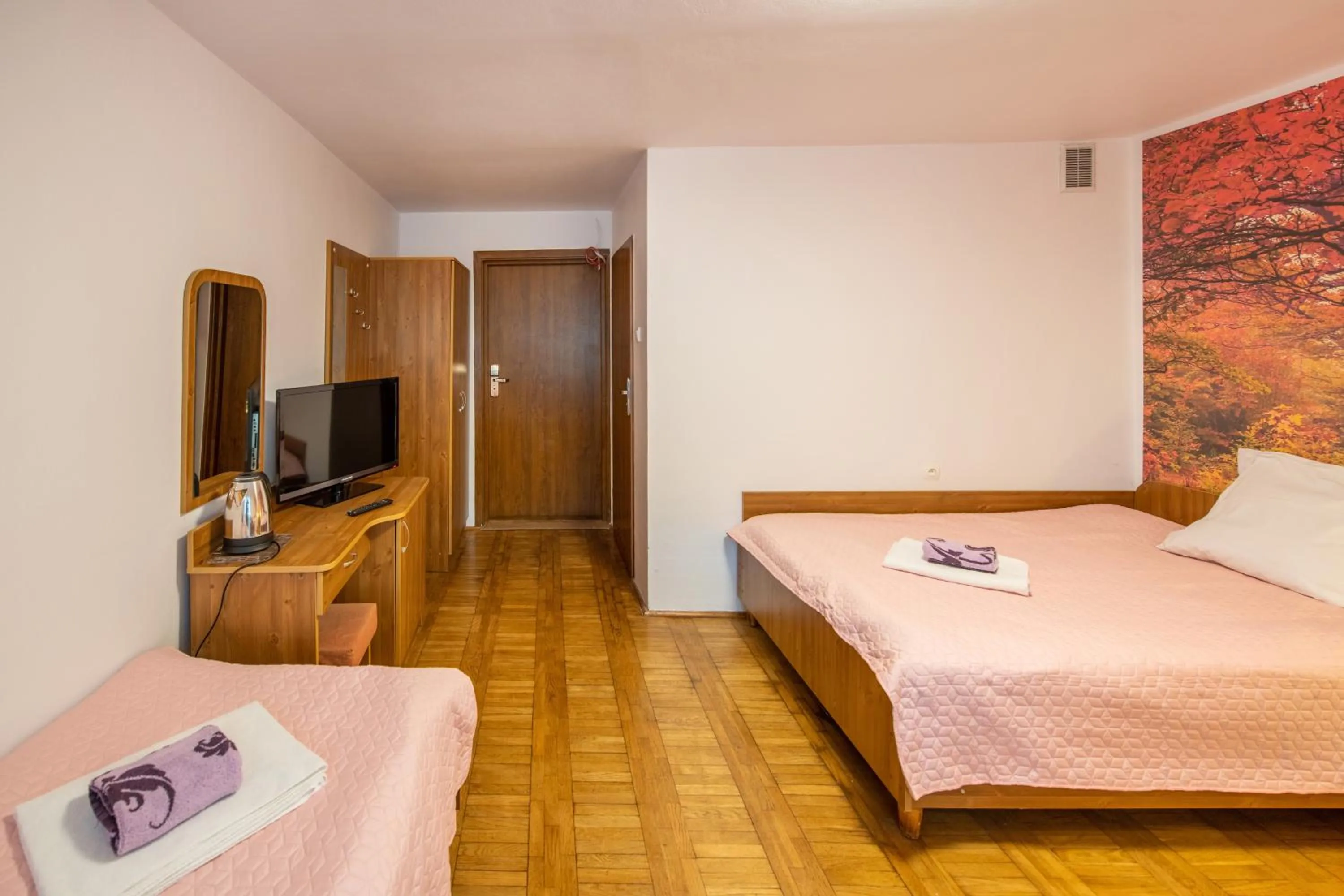 Bed in Ośrodek Wypoczynkowy Bankowy