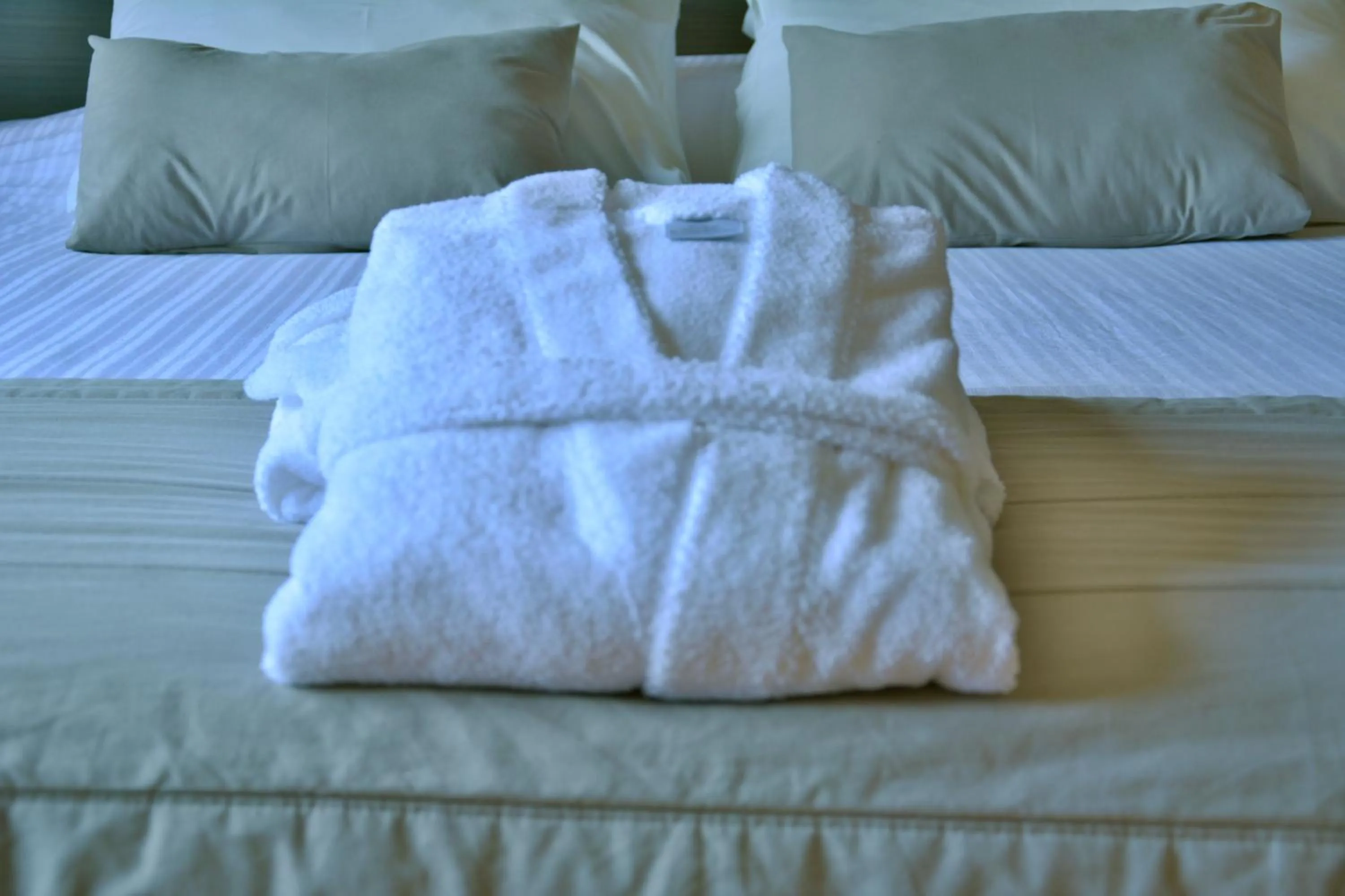 Bed in Matsubara Pousada