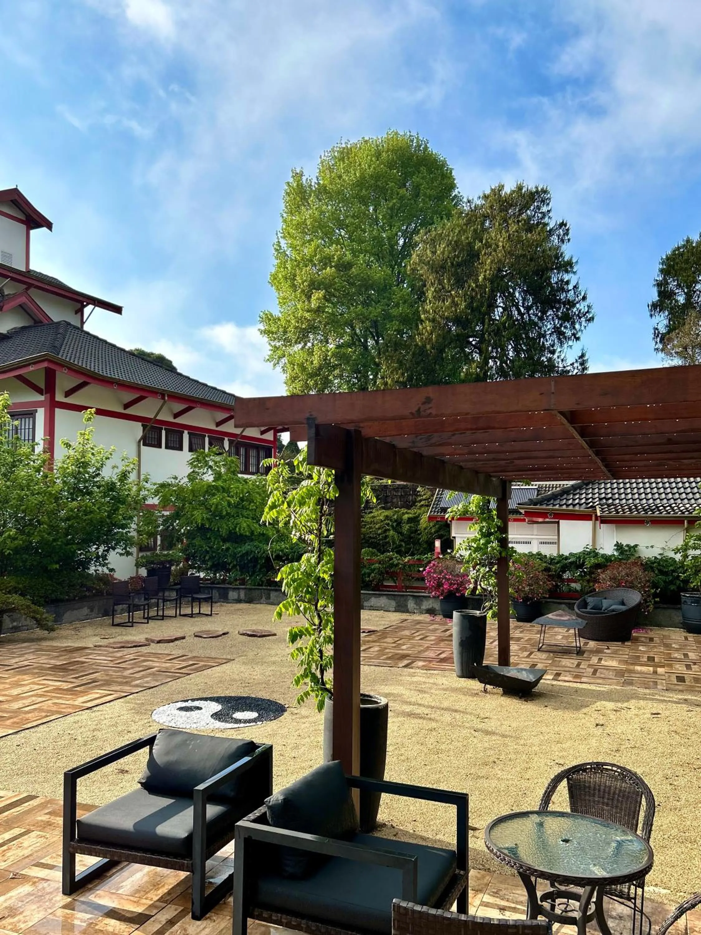 Garden in Matsubara Pousada