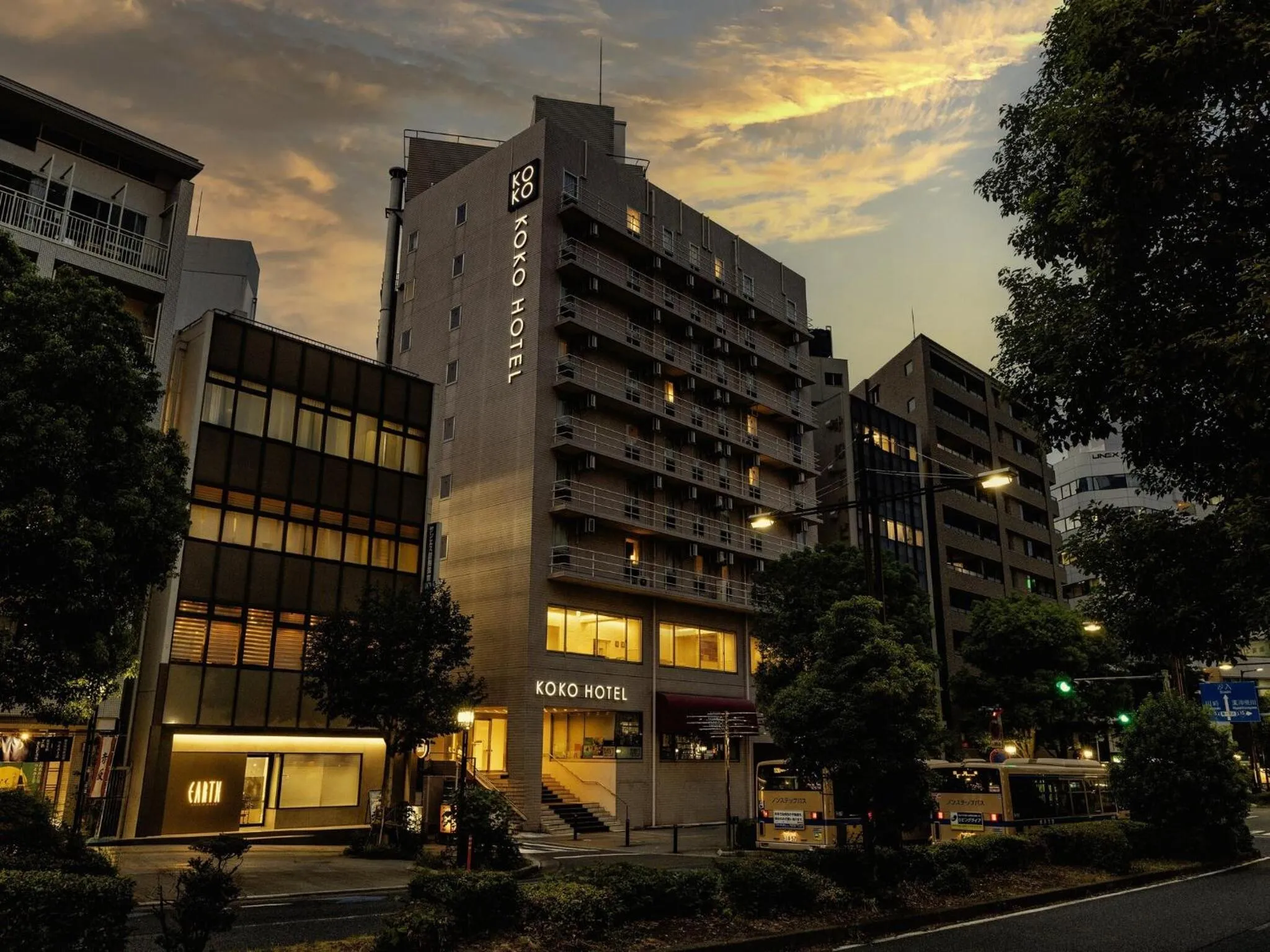 Property building in KOKO HOTEL Yokohama Tsurumi
