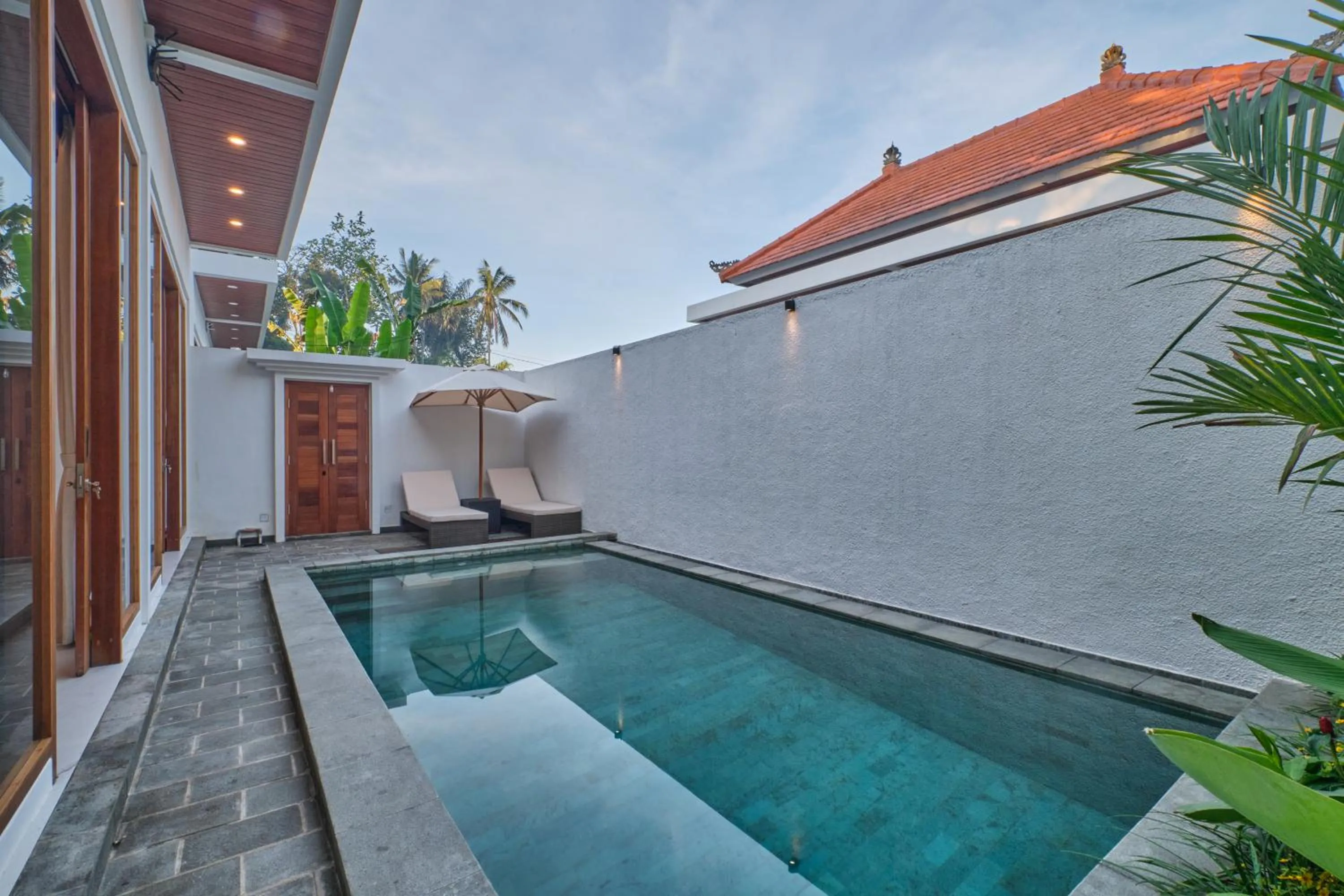 Swimming pool in The Lingga Villas Ubud