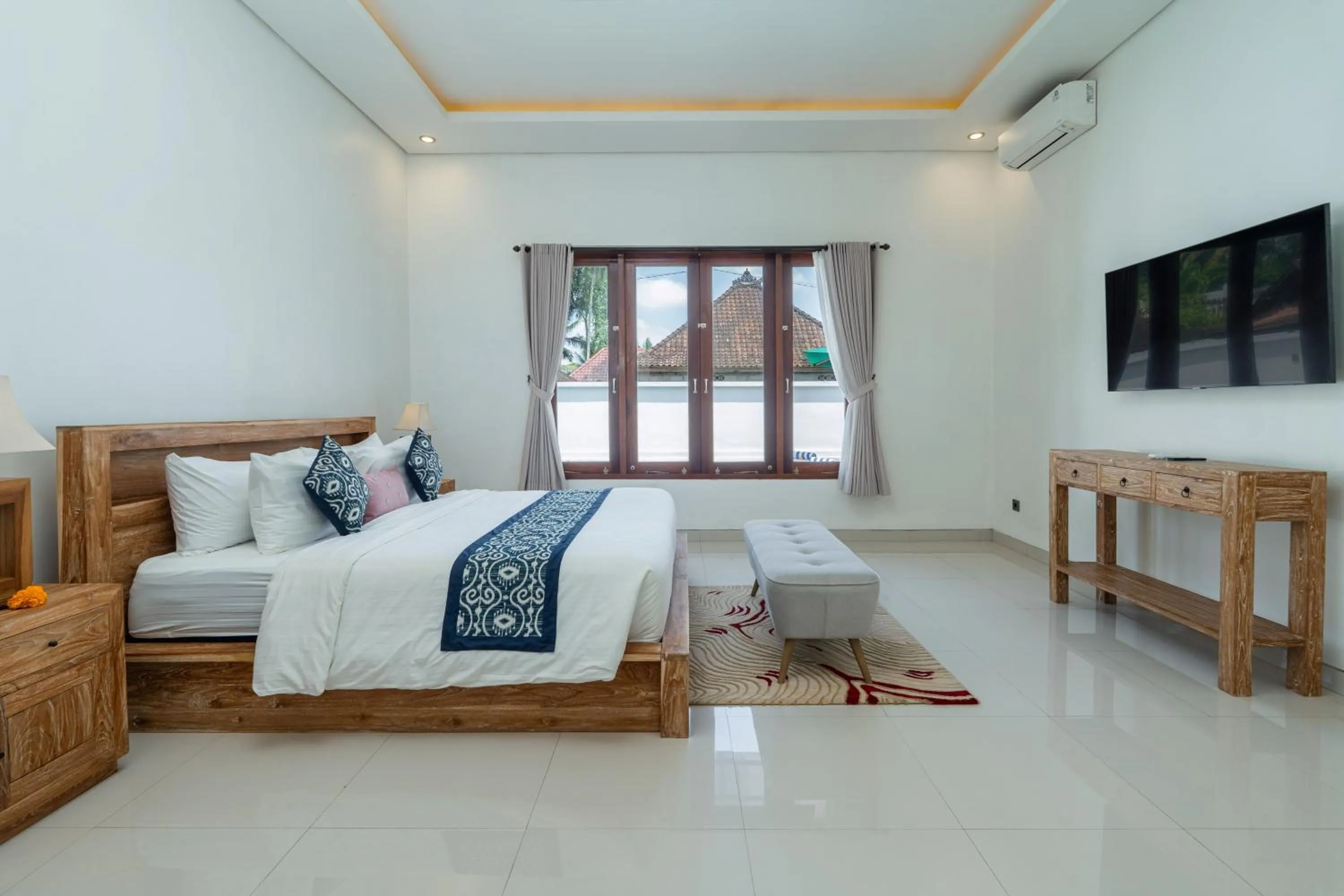 Bed in The Lingga Villas Ubud