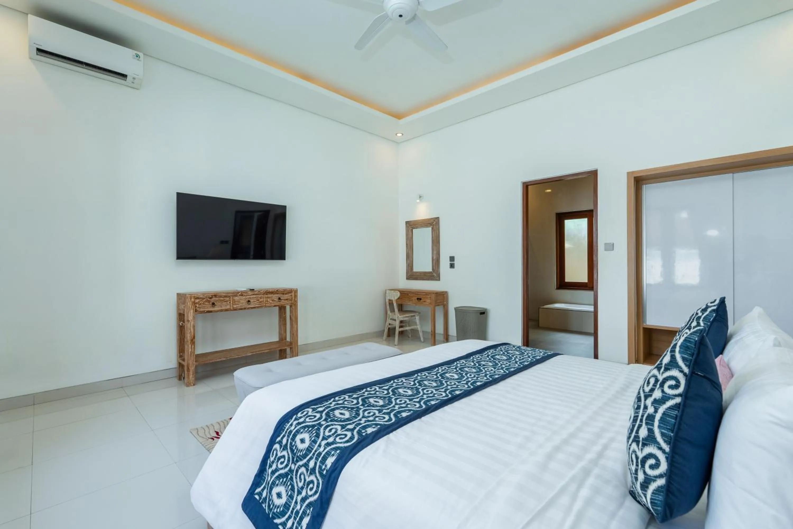 Bed in The Lingga Villas Ubud