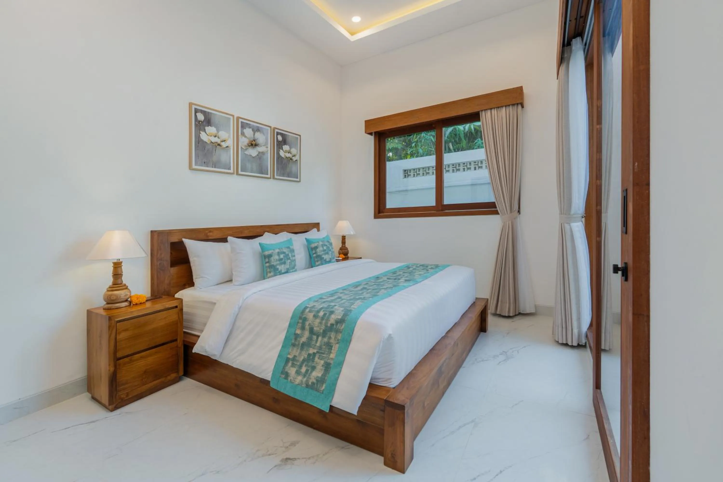 Bed in The Lingga Villas Ubud