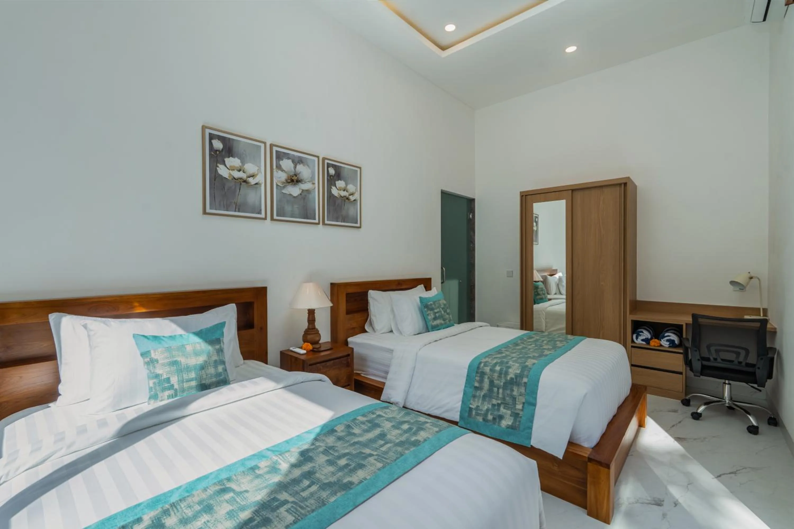 Bedroom, Bed in The Lingga Villas Ubud