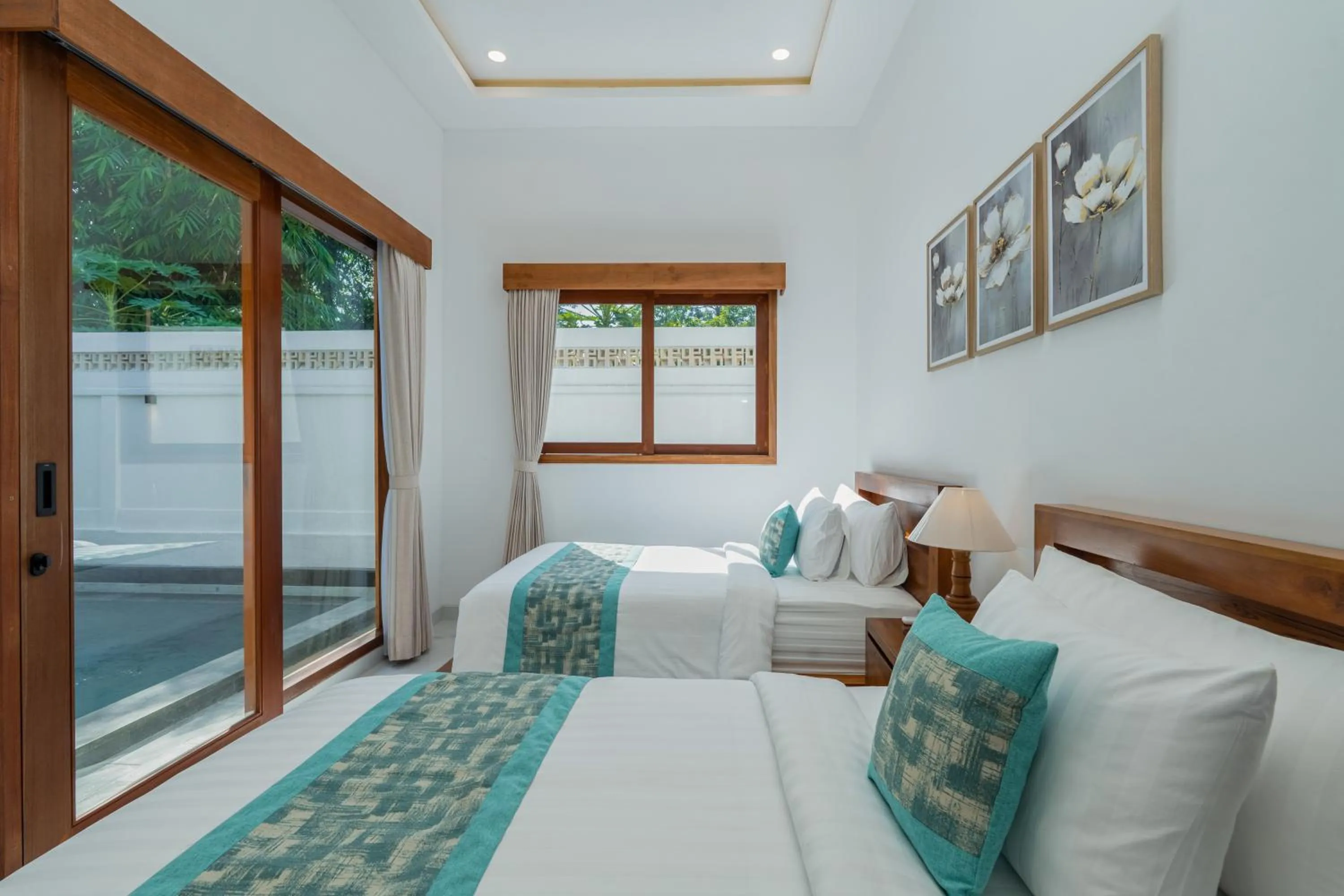 Bed in The Lingga Villas Ubud