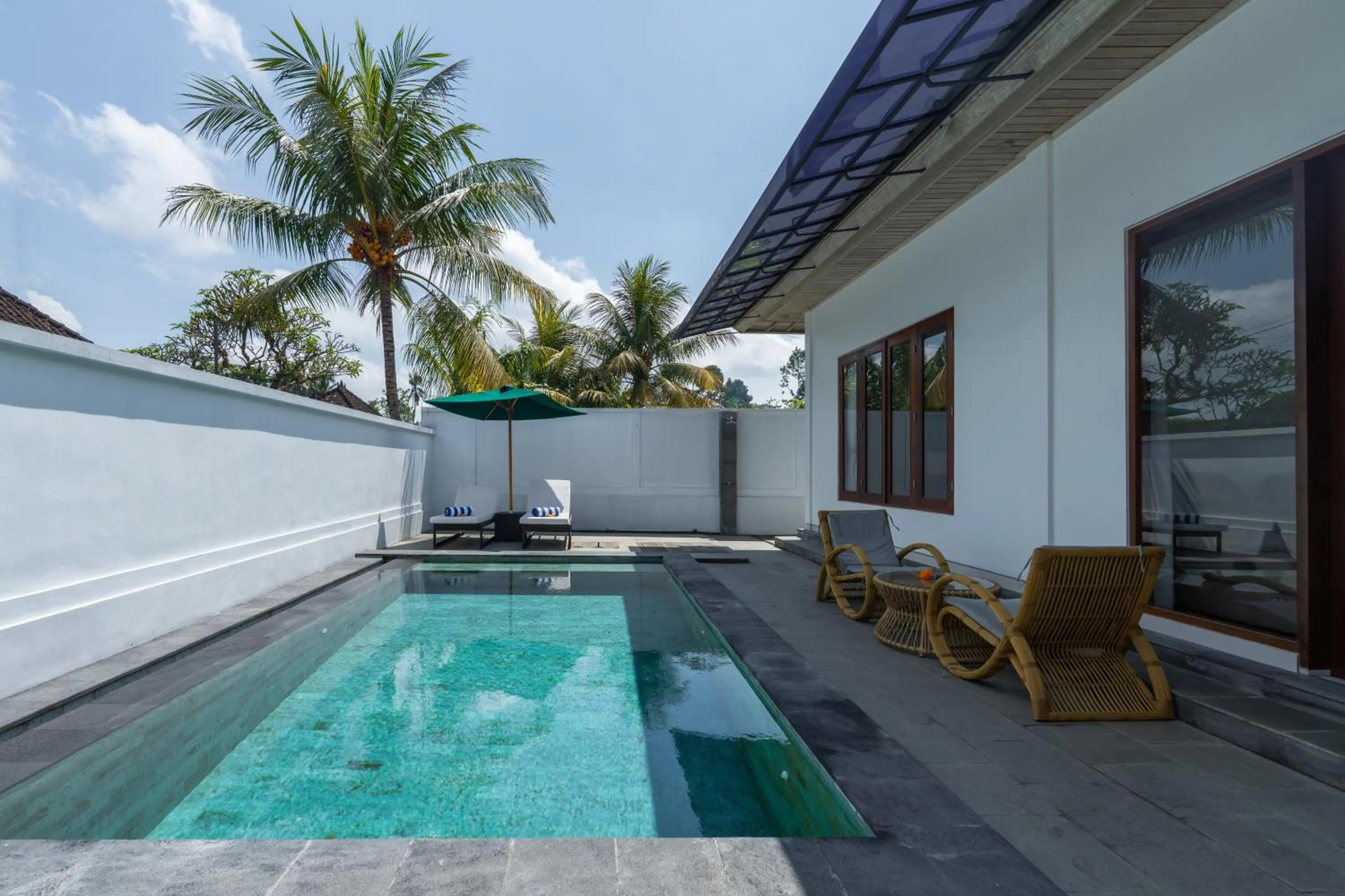 Swimming pool in The Lingga Villas Ubud
