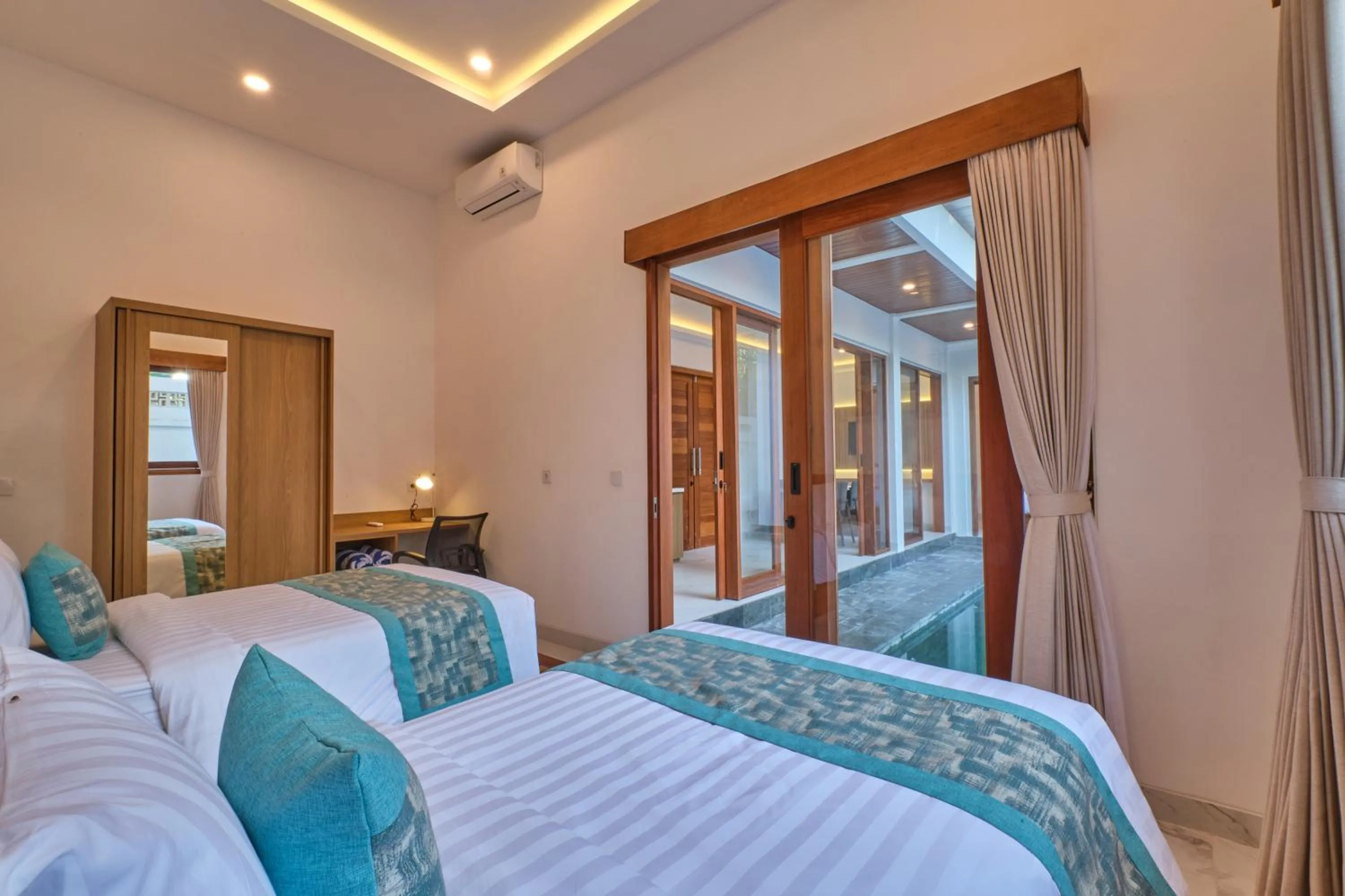 Bed in The Lingga Villas Ubud