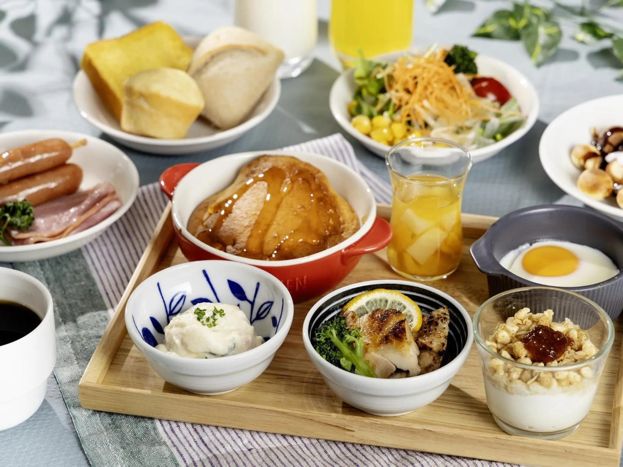 Breakfast in KOKO HOTEL Tokyo Nishikasai