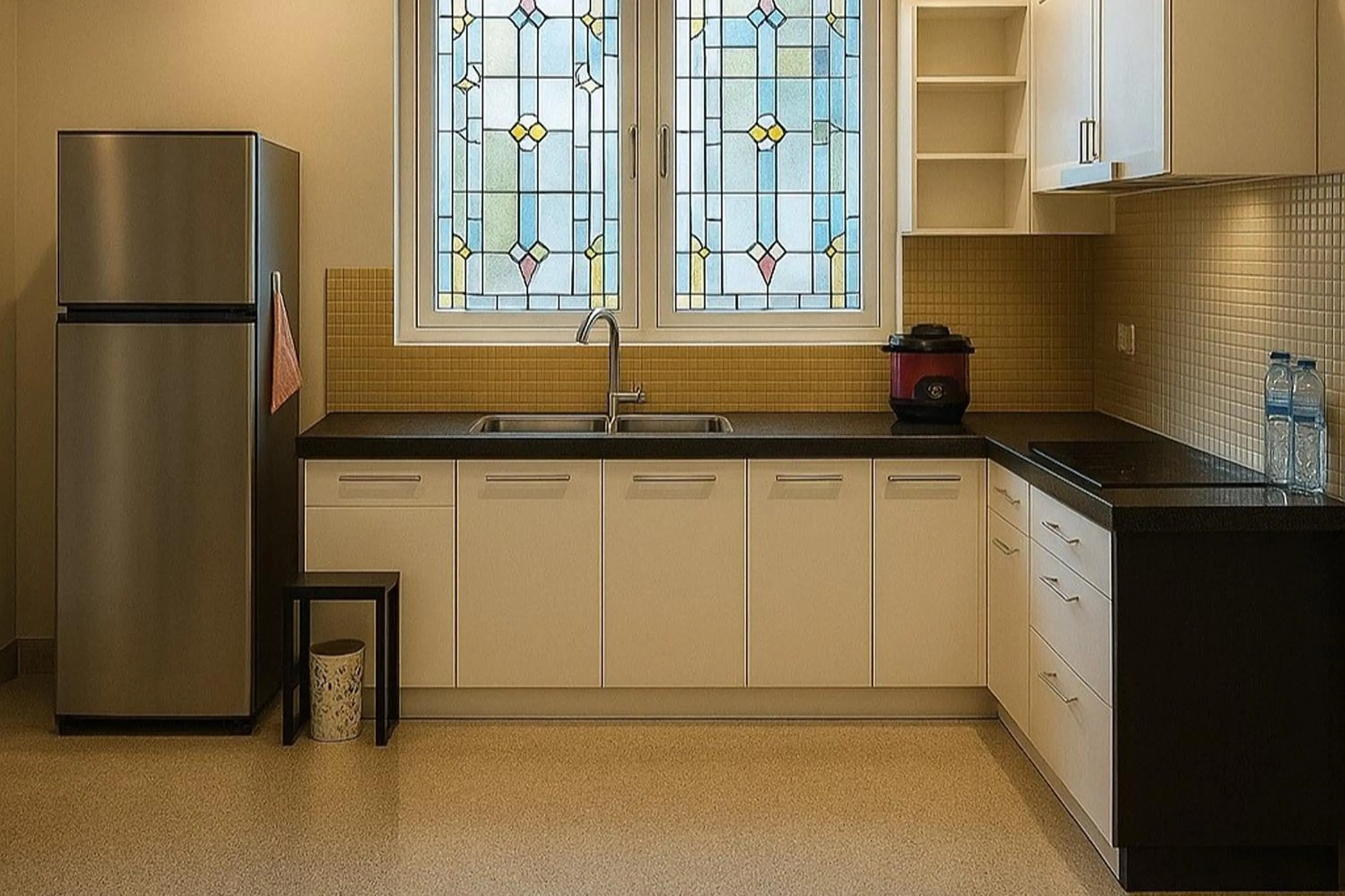 Kitchen or kitchenette in Cipto Apartment