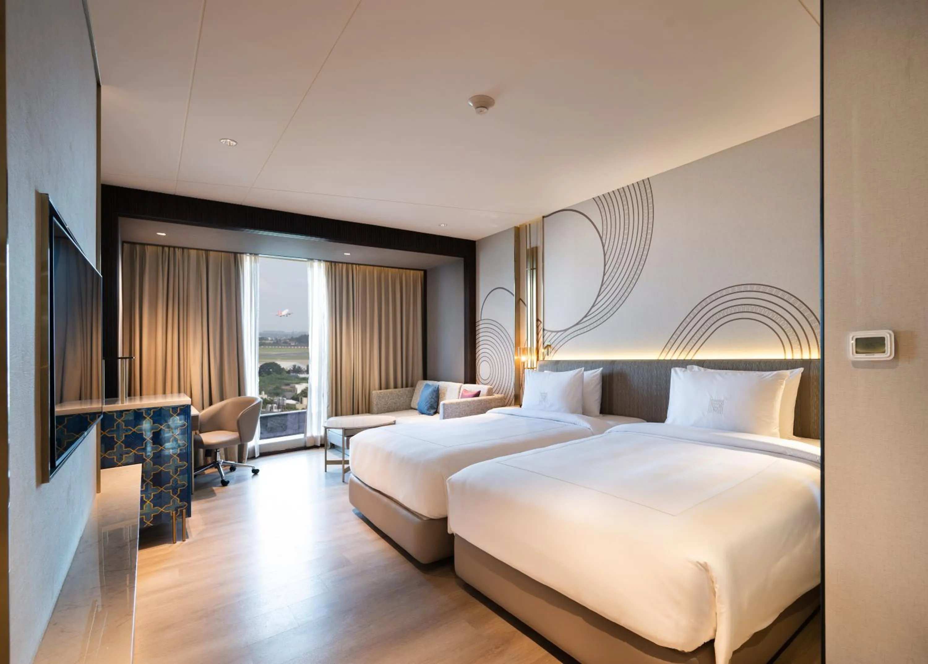 Bedroom, Bed in Merlis Hotel Coimbatore