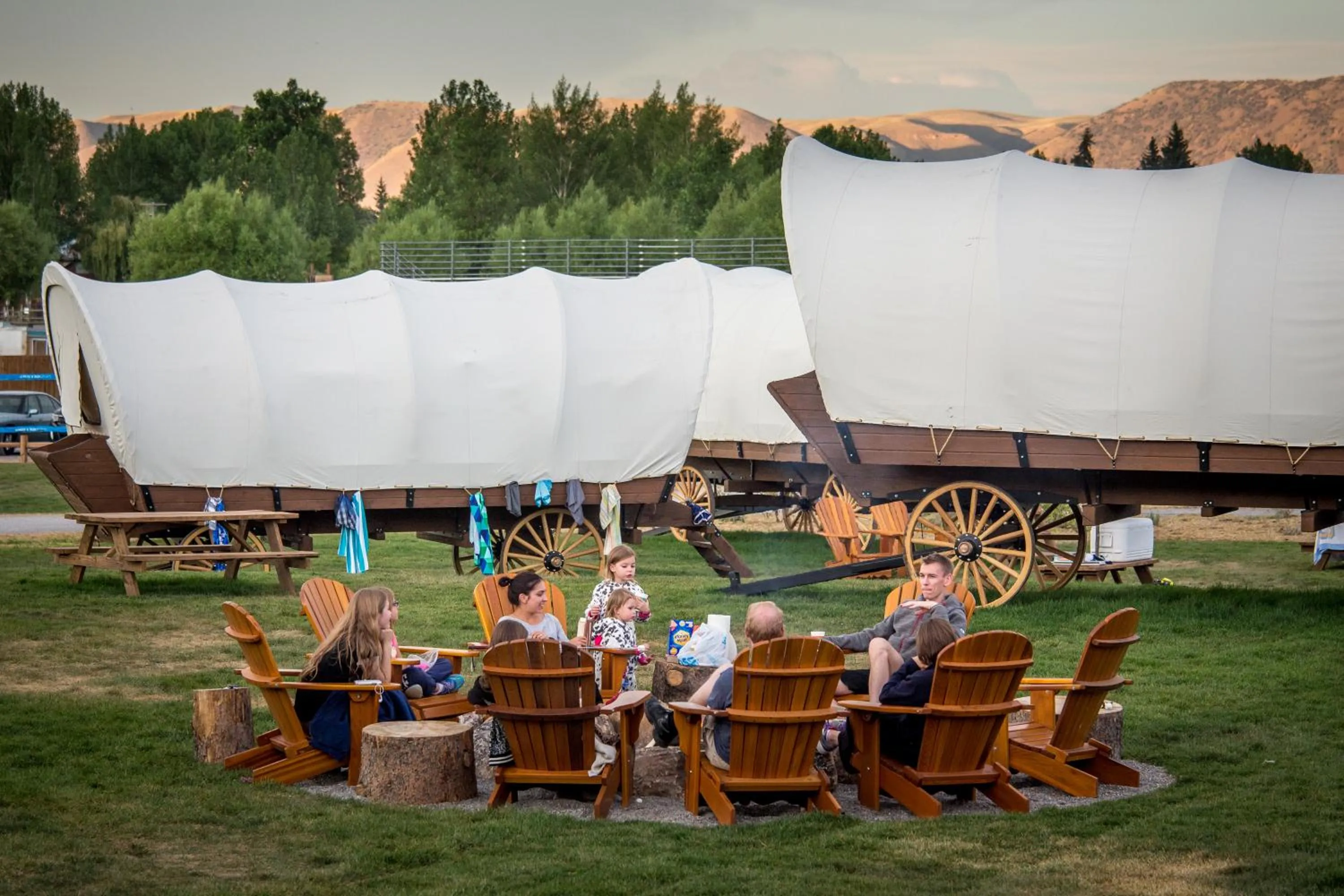Garden in Conestoga Ranch Glamping Resort