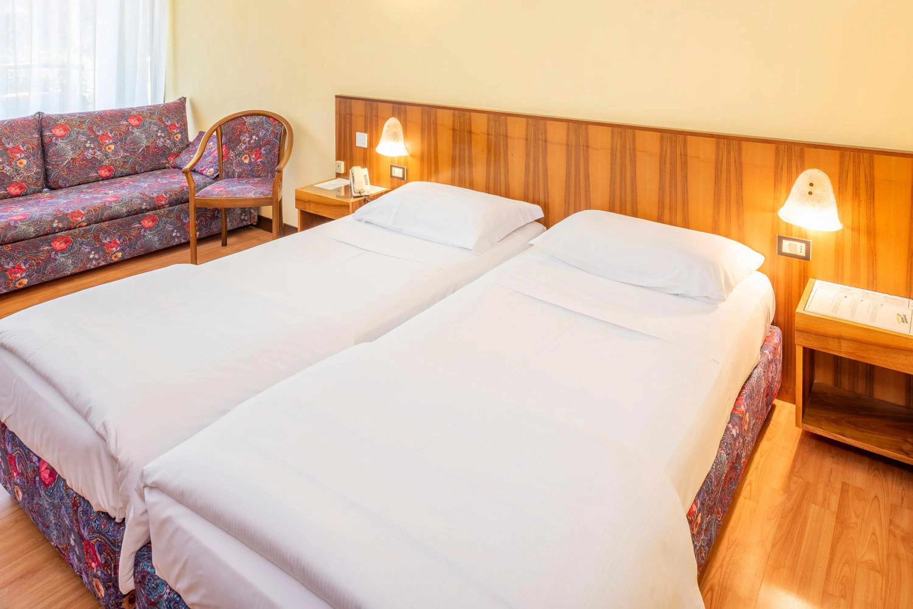 Bed in Park Hotel Oasi