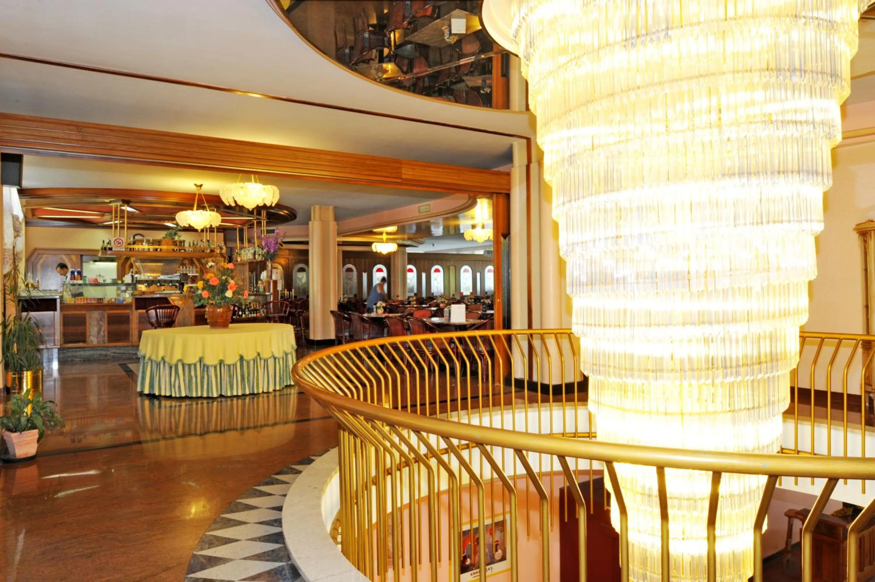 Decorative detail in Park Hotel Oasi