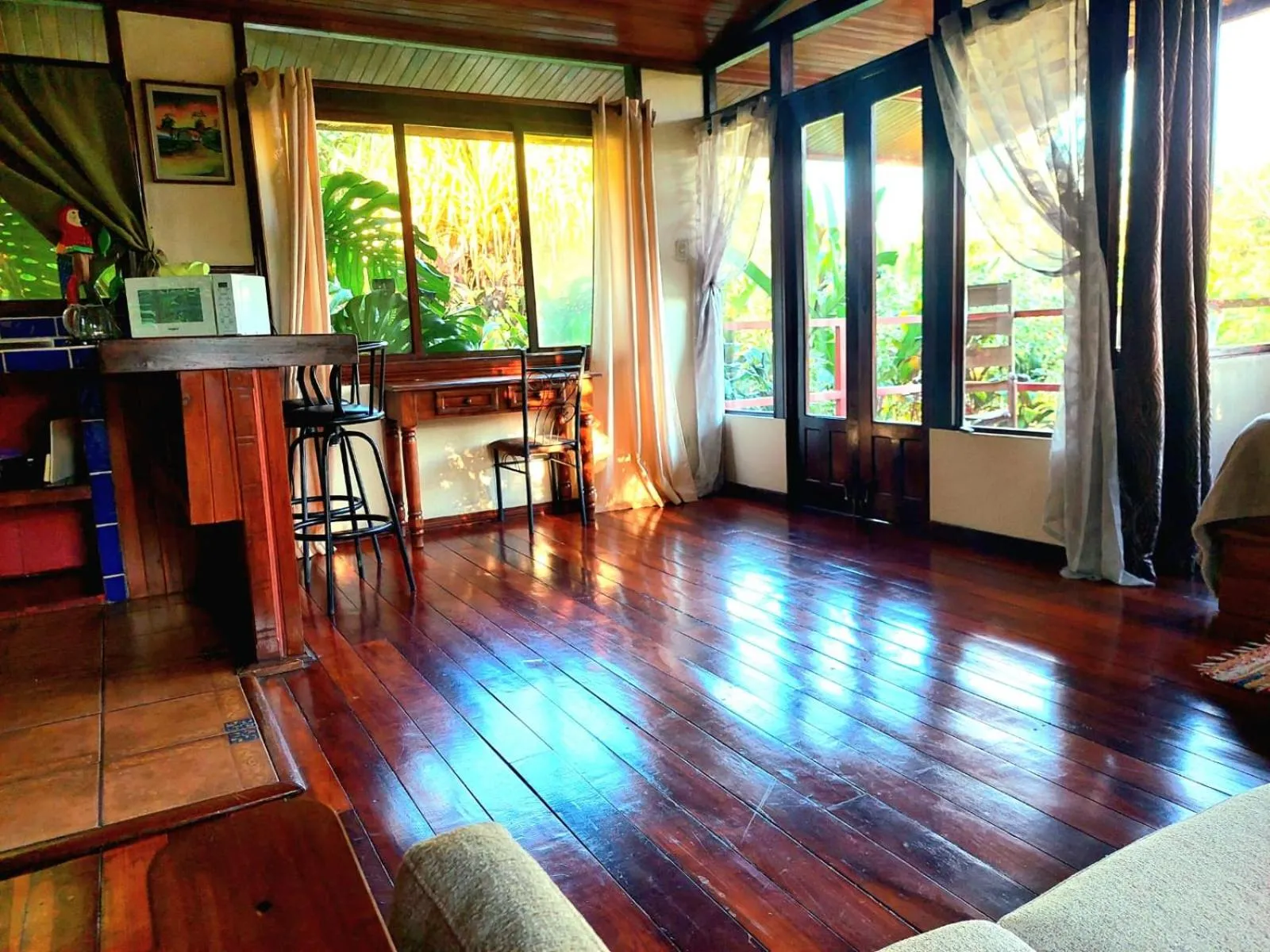 Dining area in Eden Atenas Costa Rica